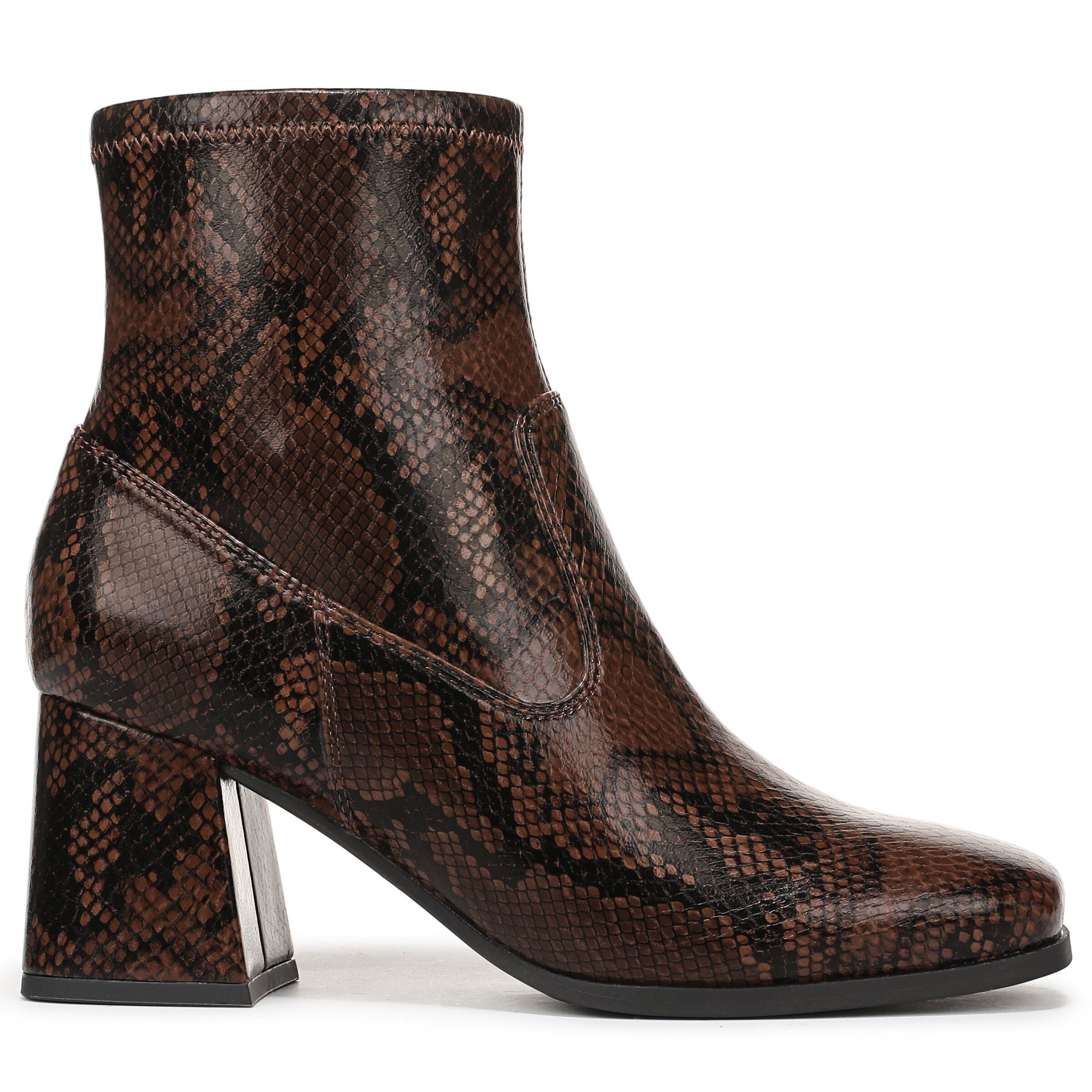 Henny Ankle Boot, DARK BROWN MULTI, alternate image number 3