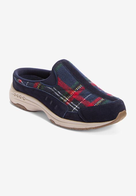 Traveltime Mule By Easy Spirit Plus Size Shoes Woman Within