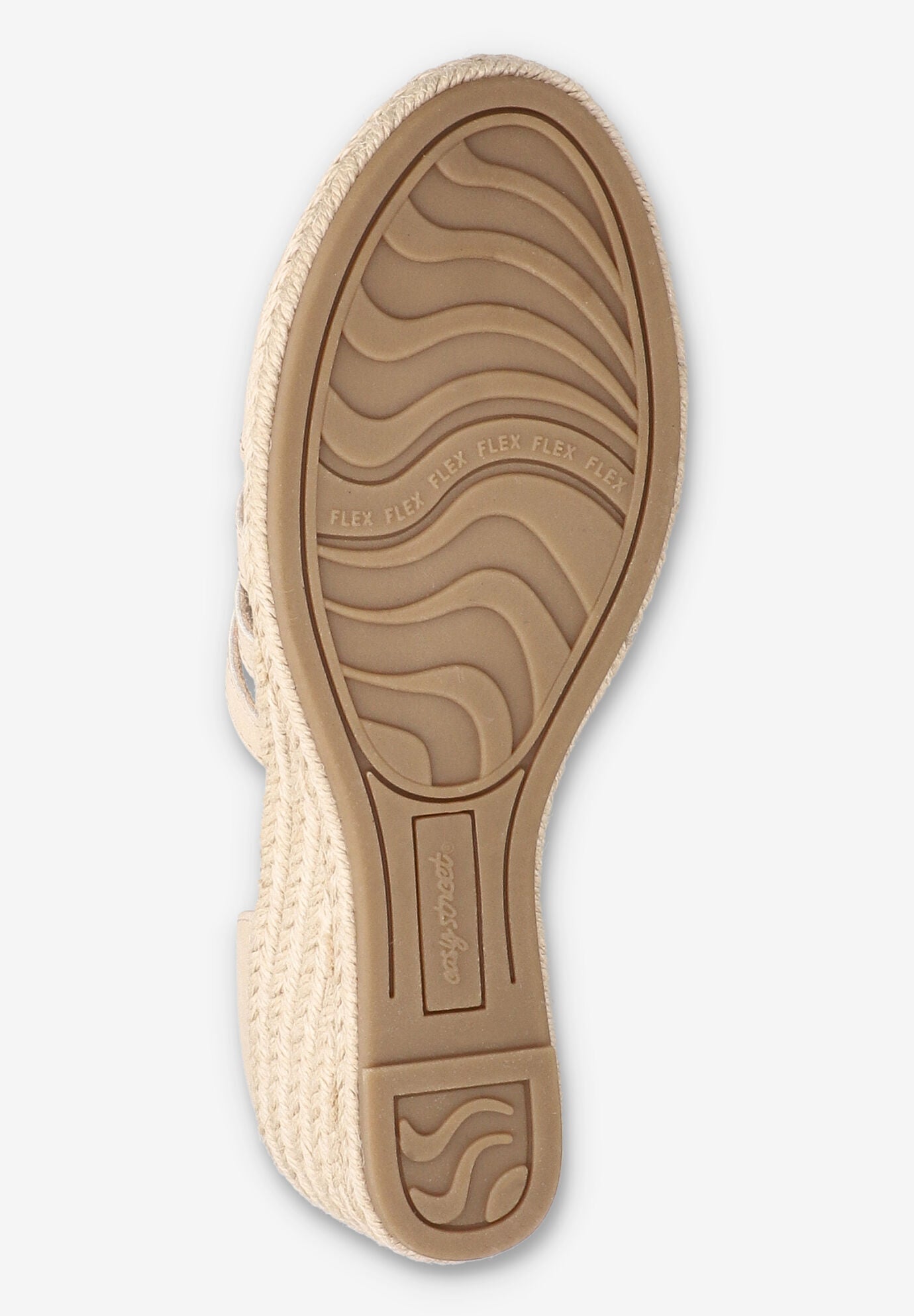 Daytona Espadrille Wedge, BONE, alternate image number 5