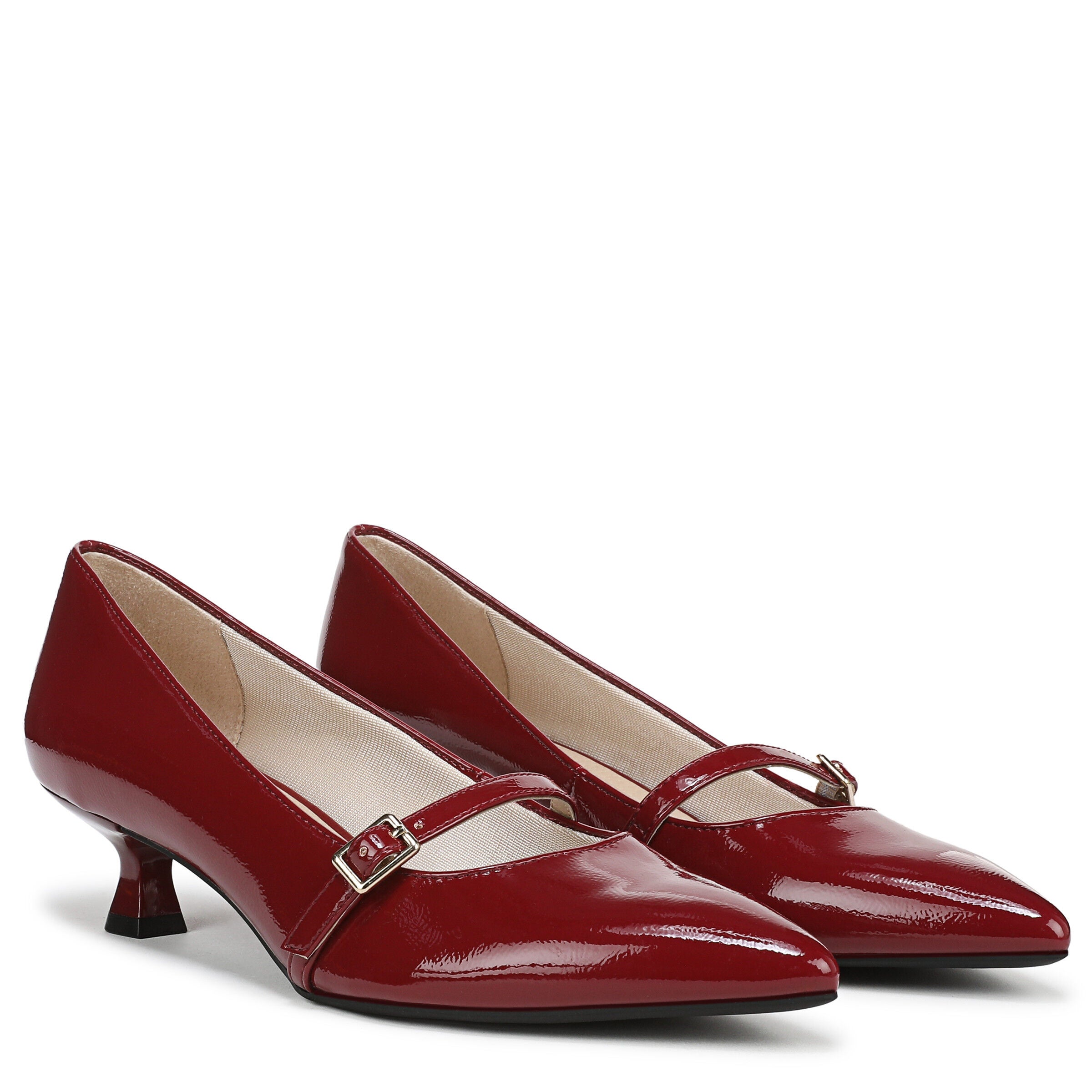 Madelyn Heel, DARK CHERRY PATENT, alternate image number 2