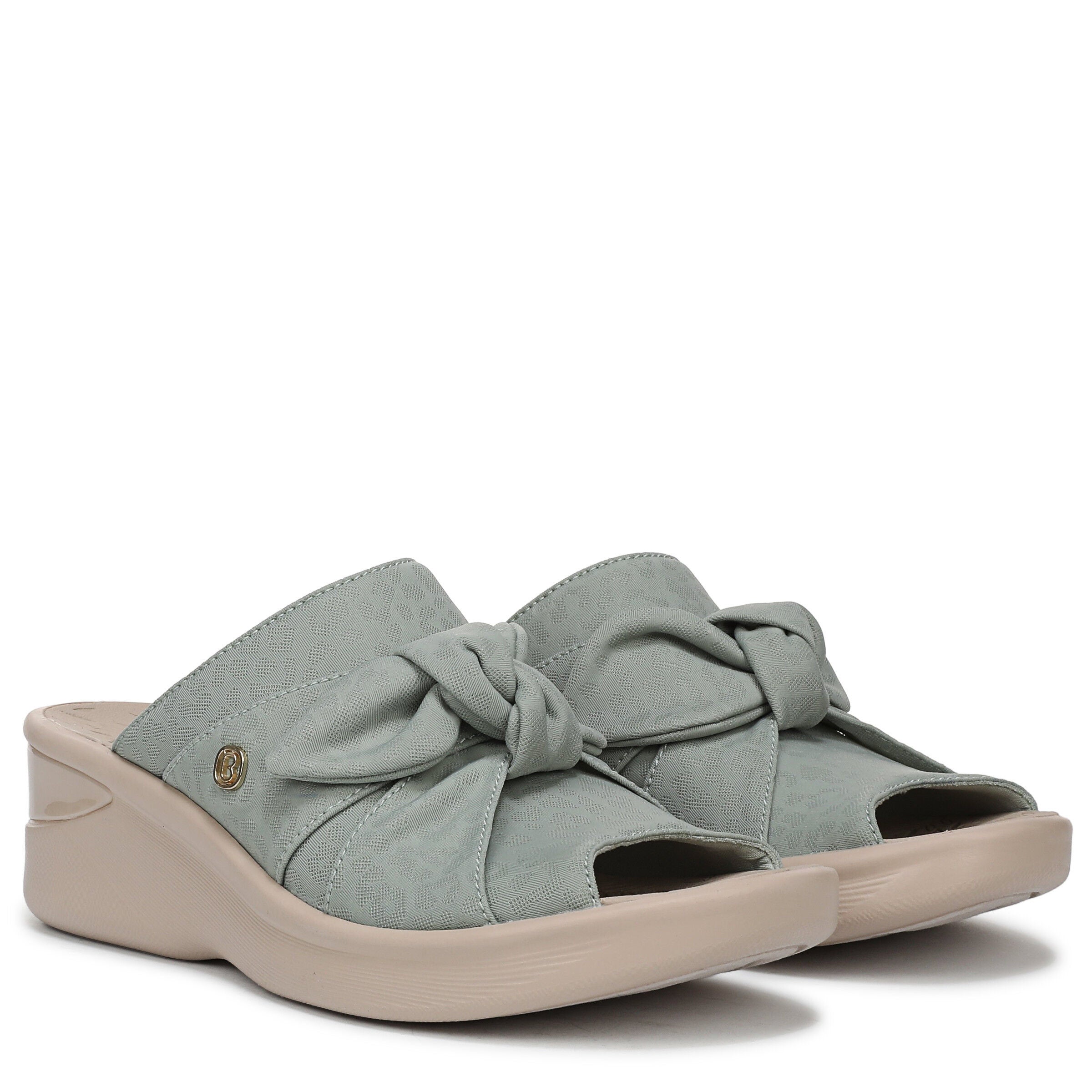 Smile Wedge Sandal, JADE GREEN, alternate image number 2