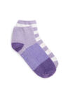 2 Pair Pack Aloe Infused Crew Socks, PURPLE, hi-res image number null