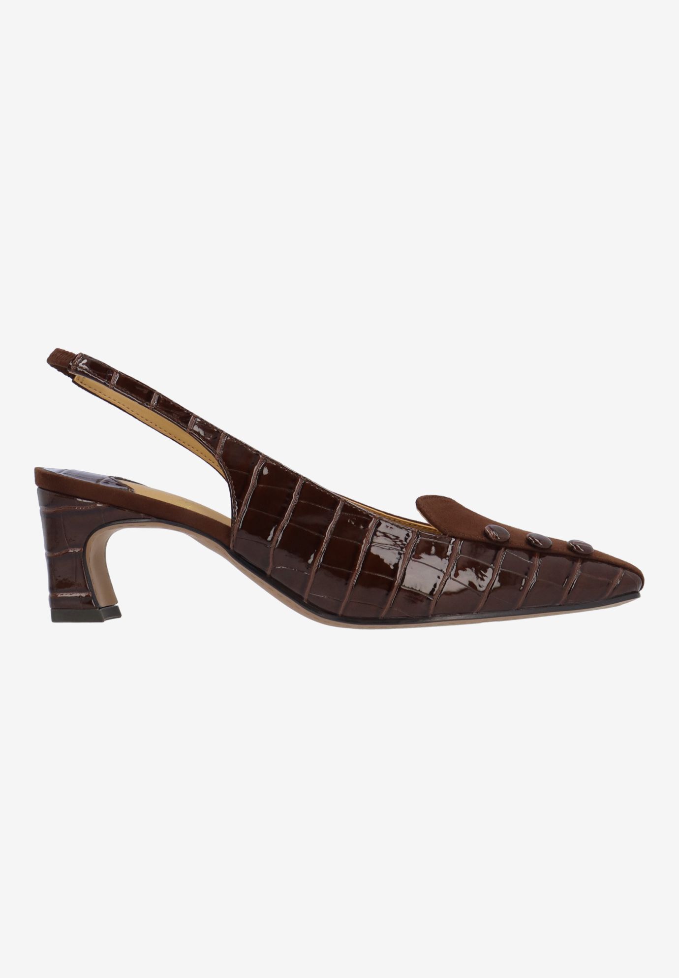 Palora Sling Back Pump, BROWN, alternate image number 3
