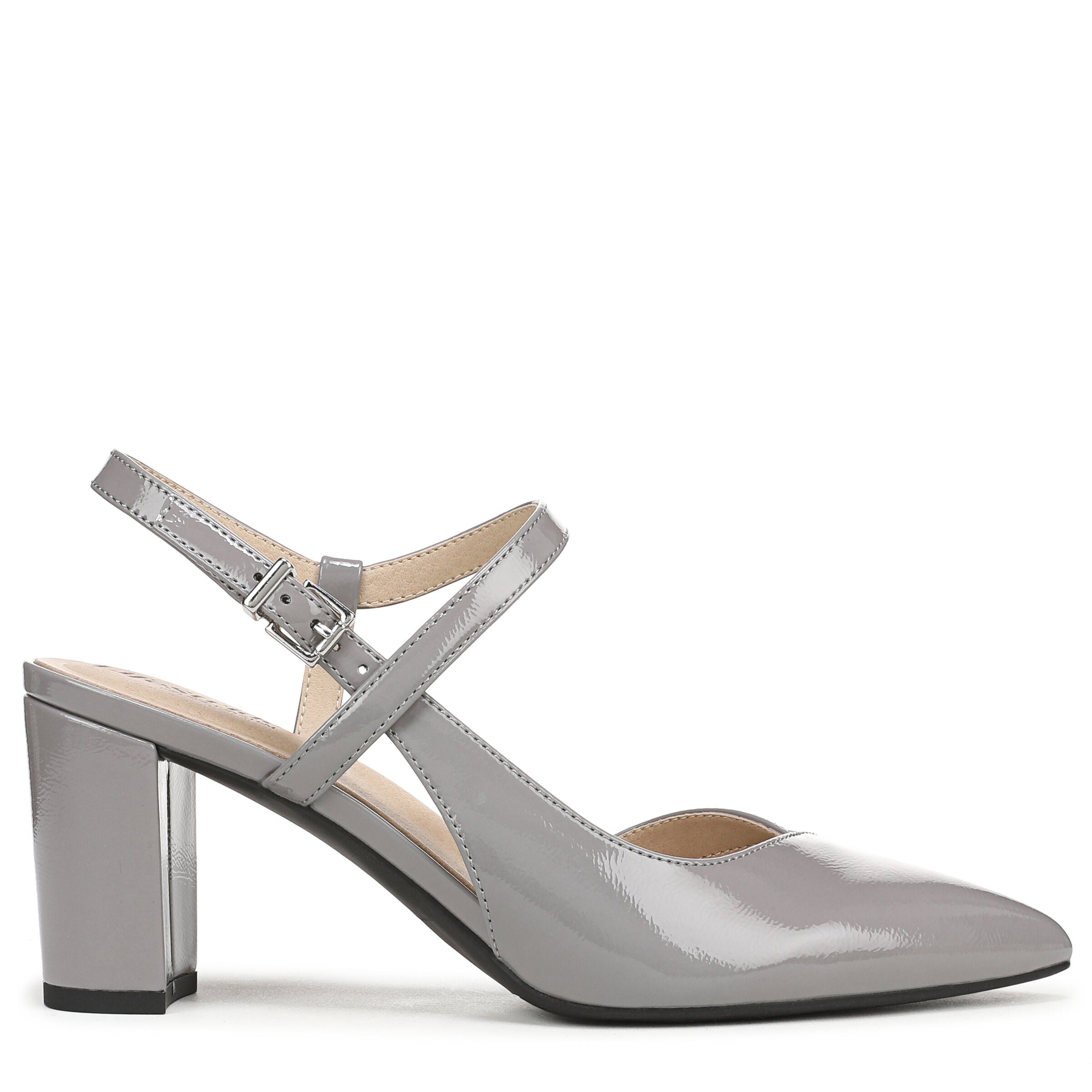 Raelynn Strappy Pump, ULTIMATE GREY, alternate image number 3