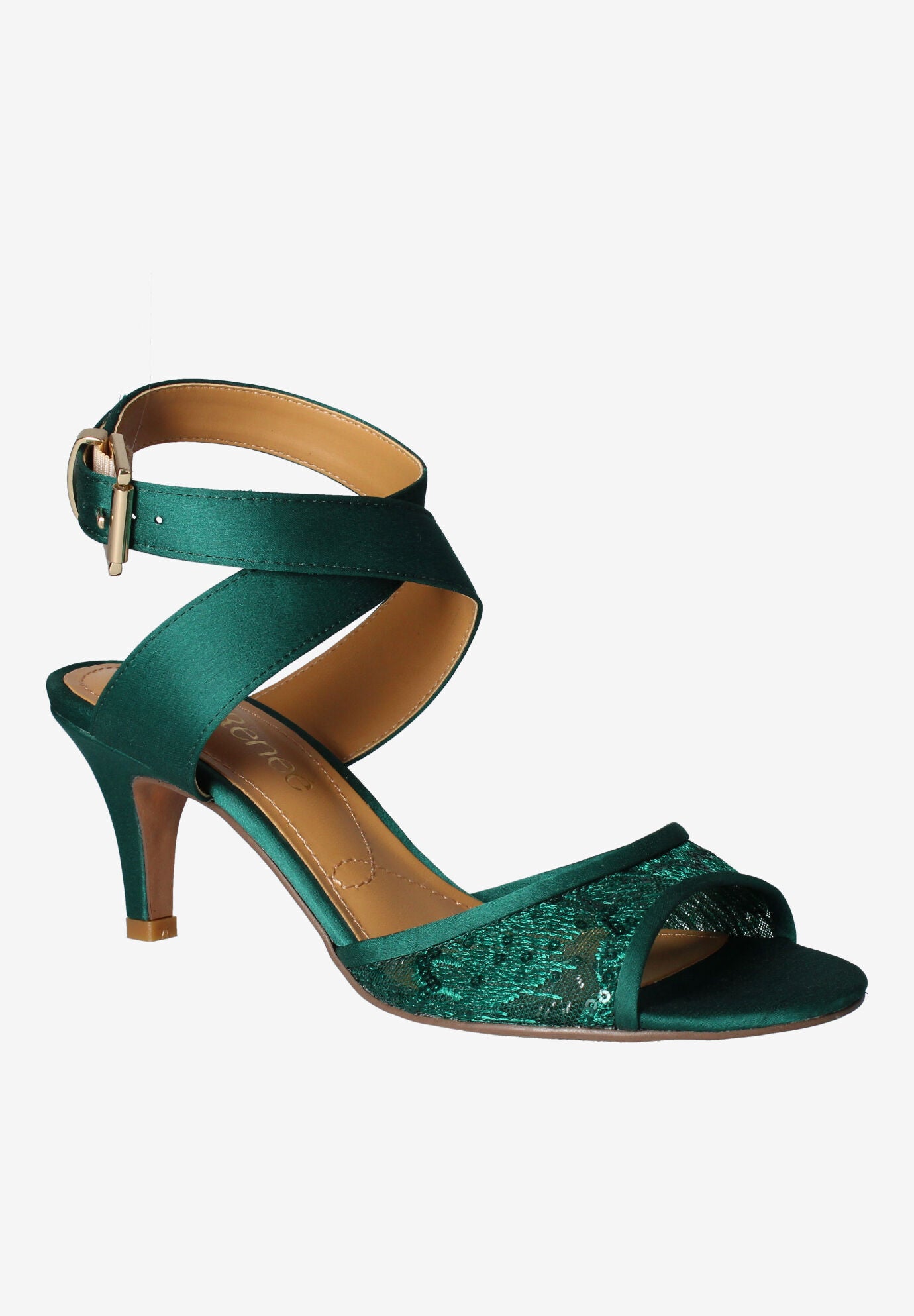 Soncino Sandals by J. Renee®, GREEN, hi-res image number 0