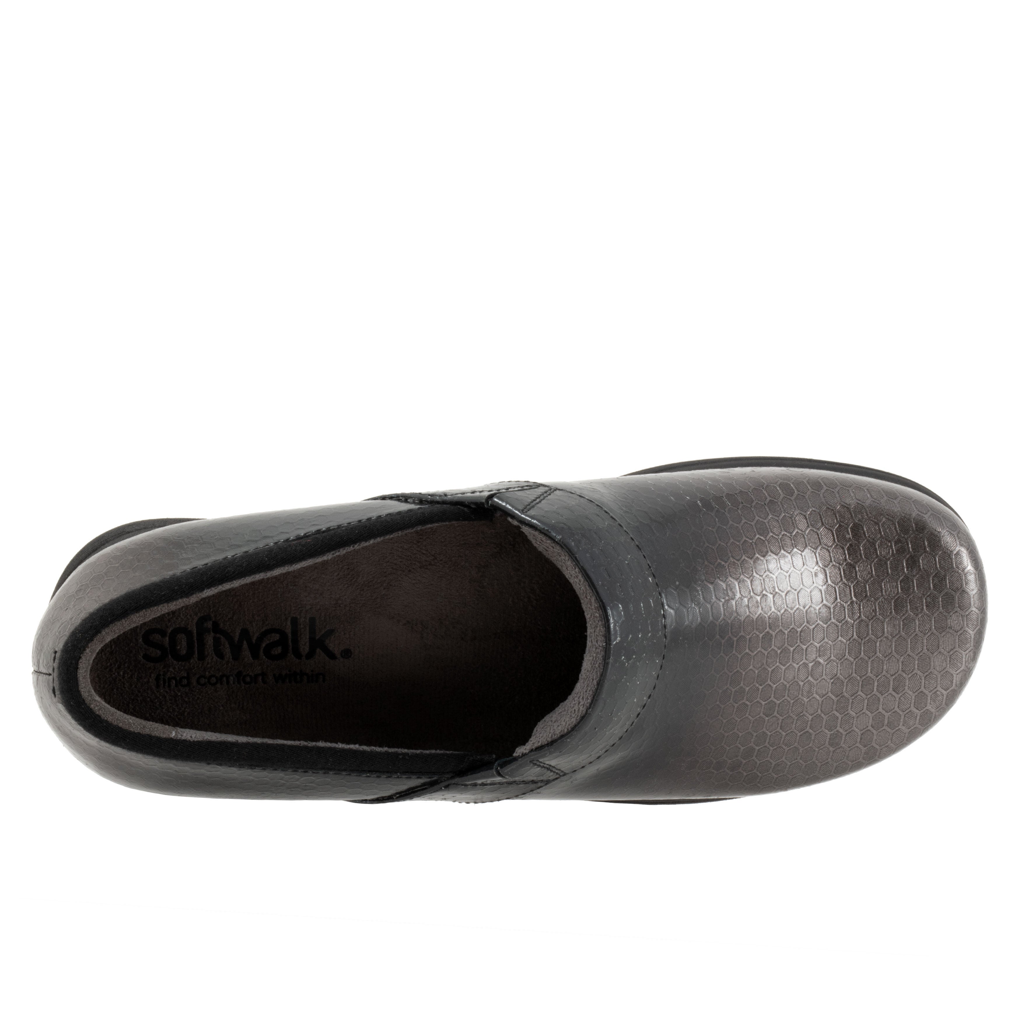 Meredith Sport Clog, BLACK EMBOSSED, alternate image number 3