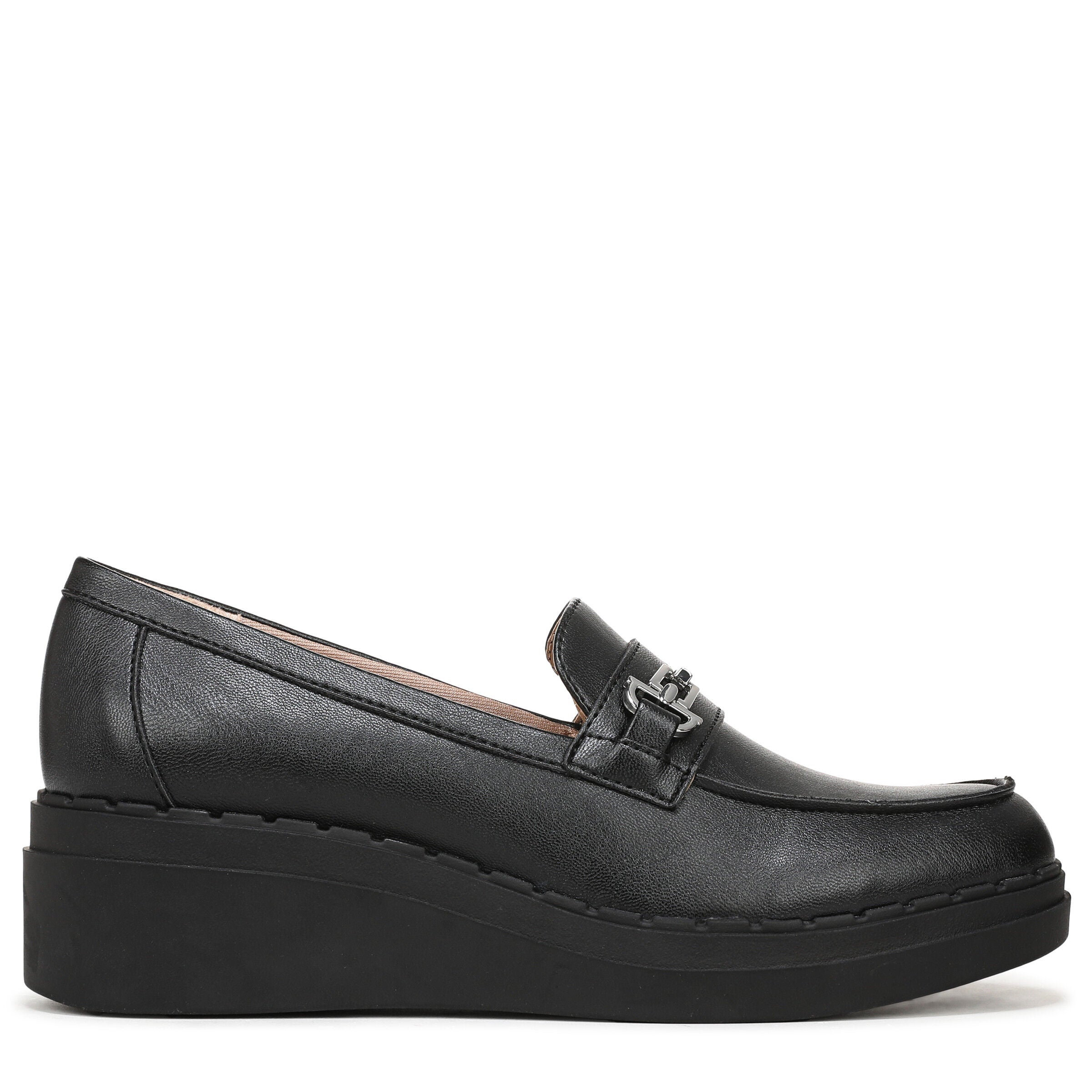 Dolce Wedge Loafer, BLACK, alternate image number 3