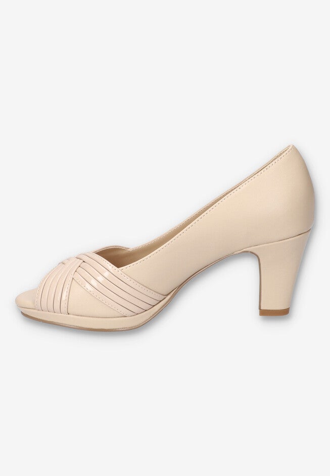 Lavish Platform Pump, NUDE, alternate image number 4