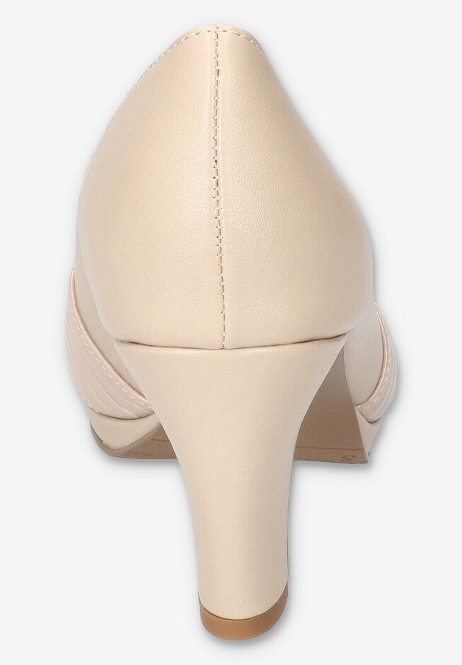 Lavish Platform Pump, NUDE, alternate image number 3