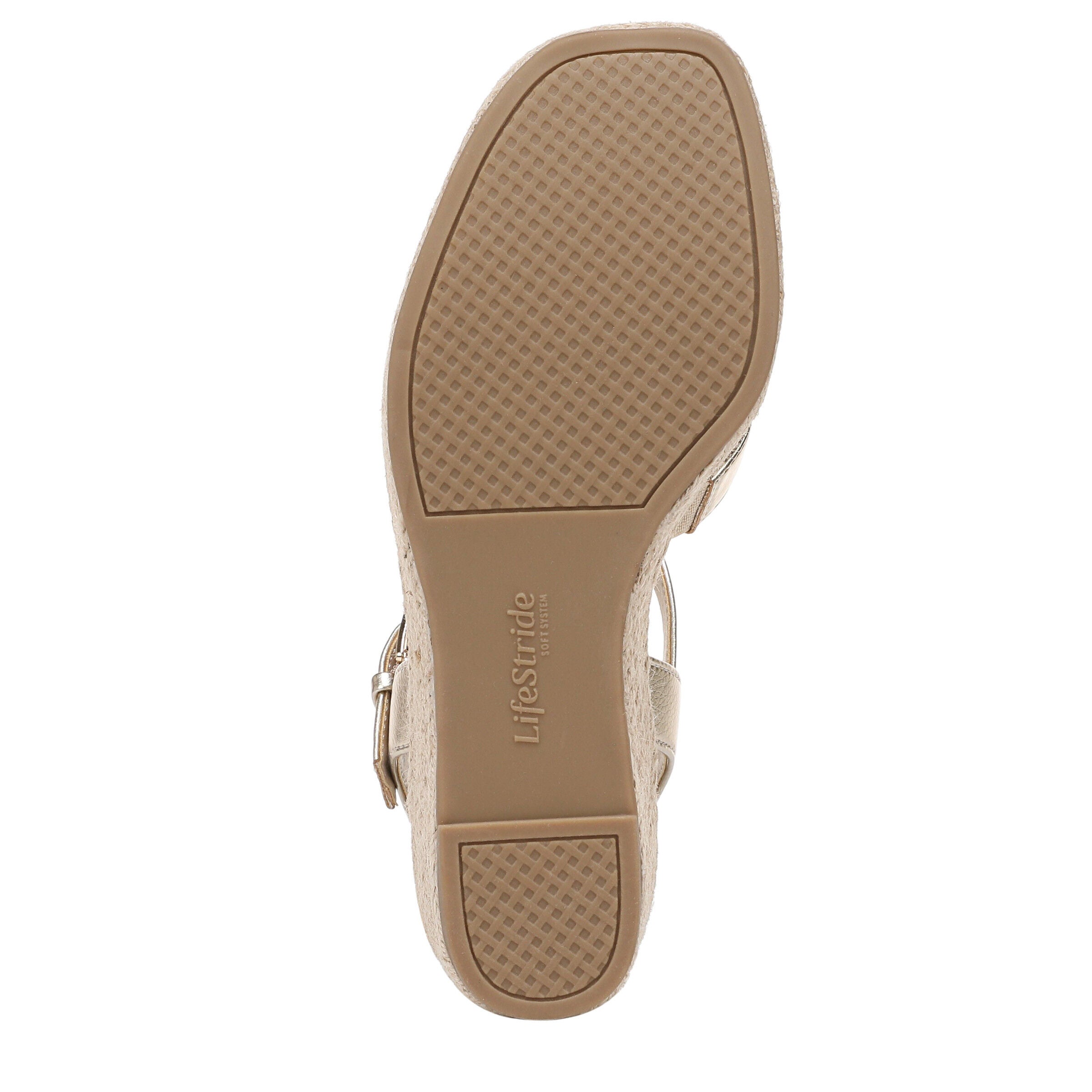 Havana Espadrille Wedge Sandal, PLATINO GOLD, alternate image number 7