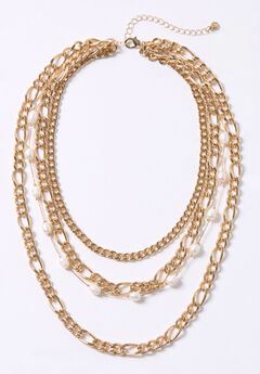 4-ROW LAYERED NECKLACE