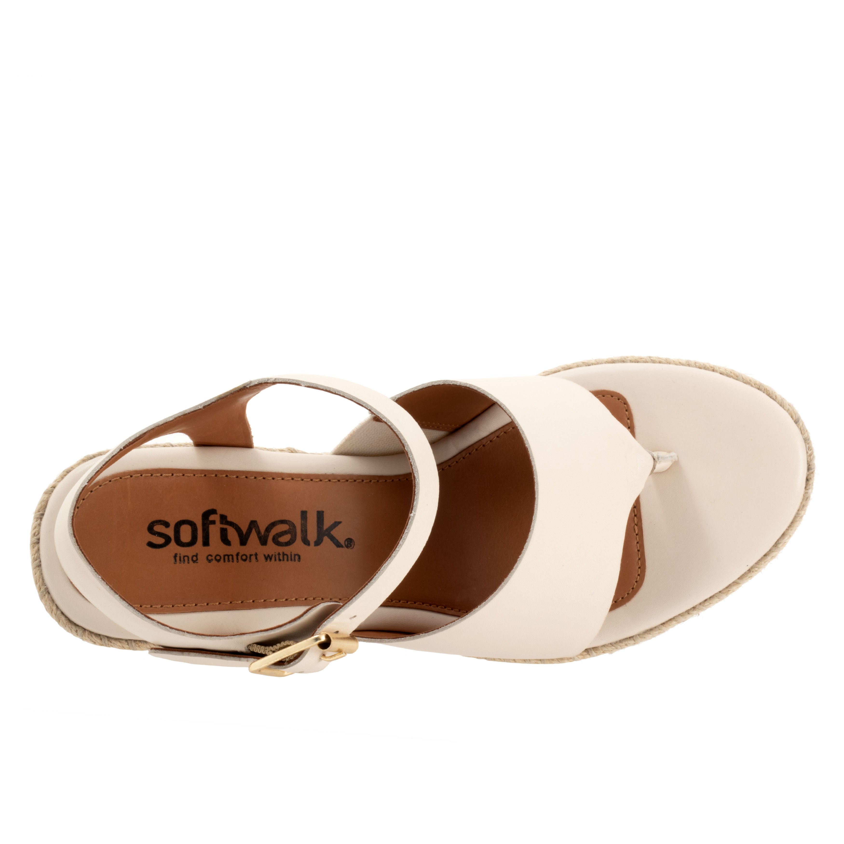 Hilo Wedge Sandal, IVORY, alternate image number 3