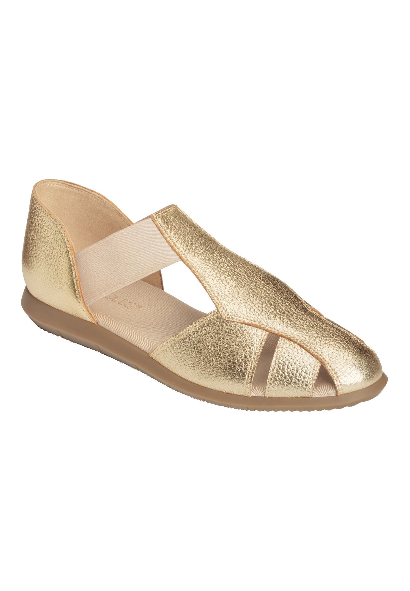 Aerosoles gold flats discount