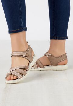Wide Fit Beige Sandals