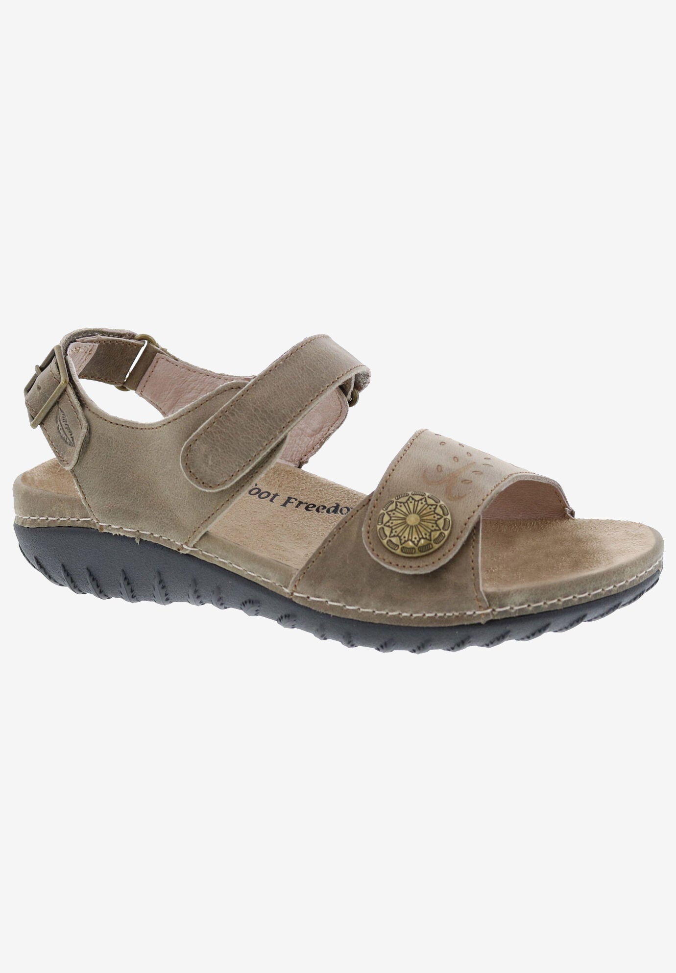 Drew Workaroud Sandals, STONE LEATHER, hi-res image number 0