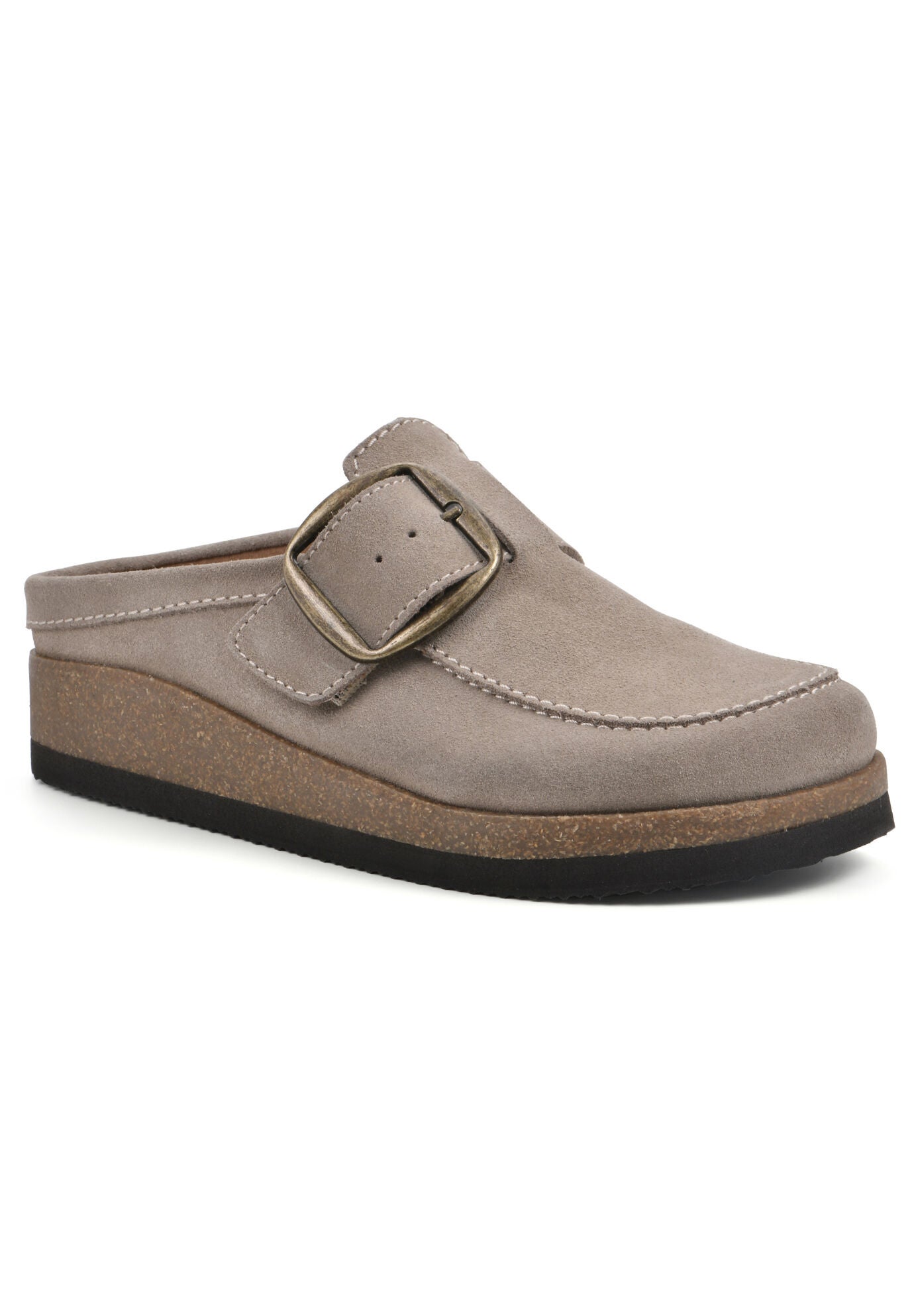 Bueno Casual Flat, TAUPE SUEDE, hi-res image number 0