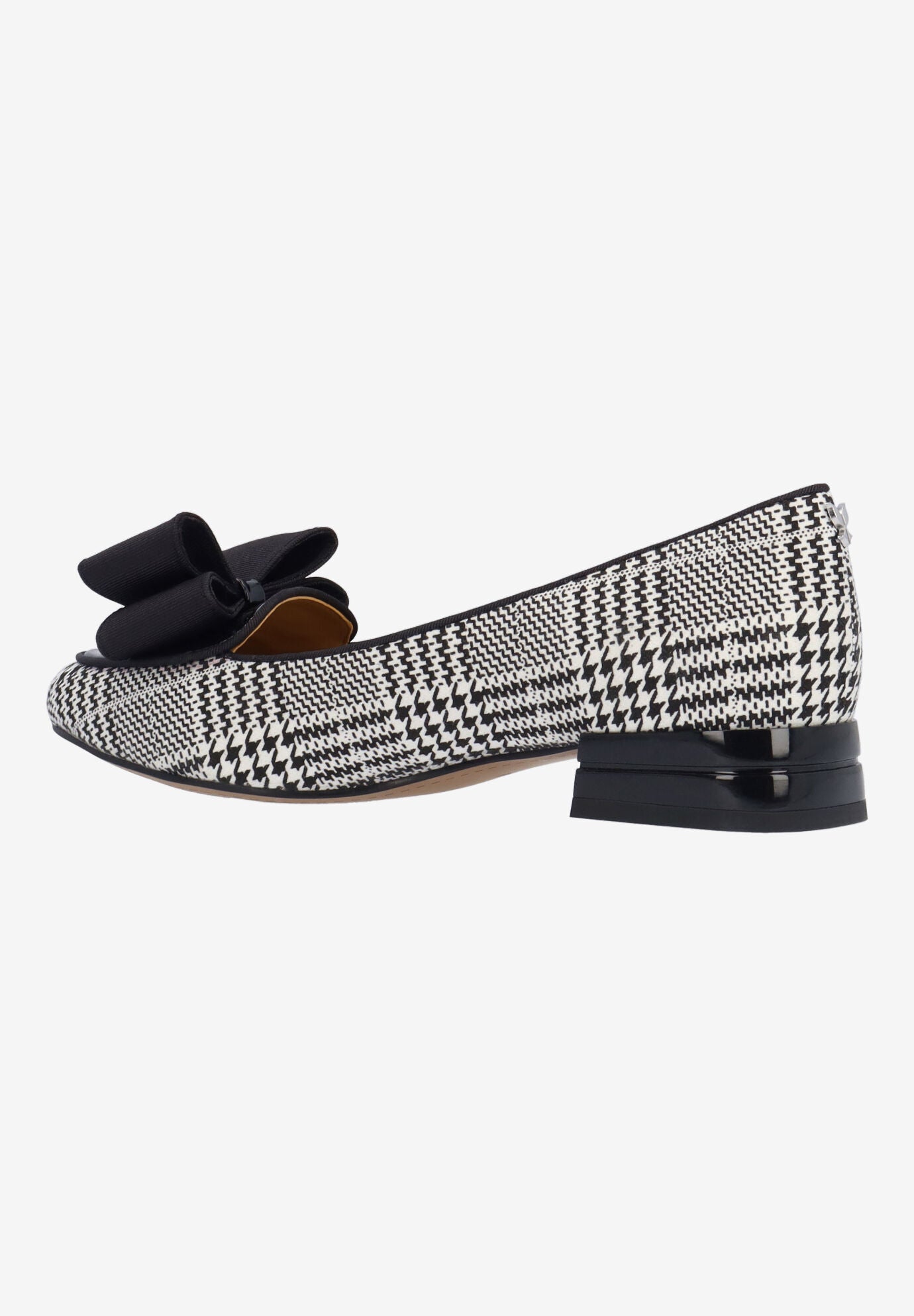 Kori Slip-On Pump, BLACK WHITE, alternate image number 5