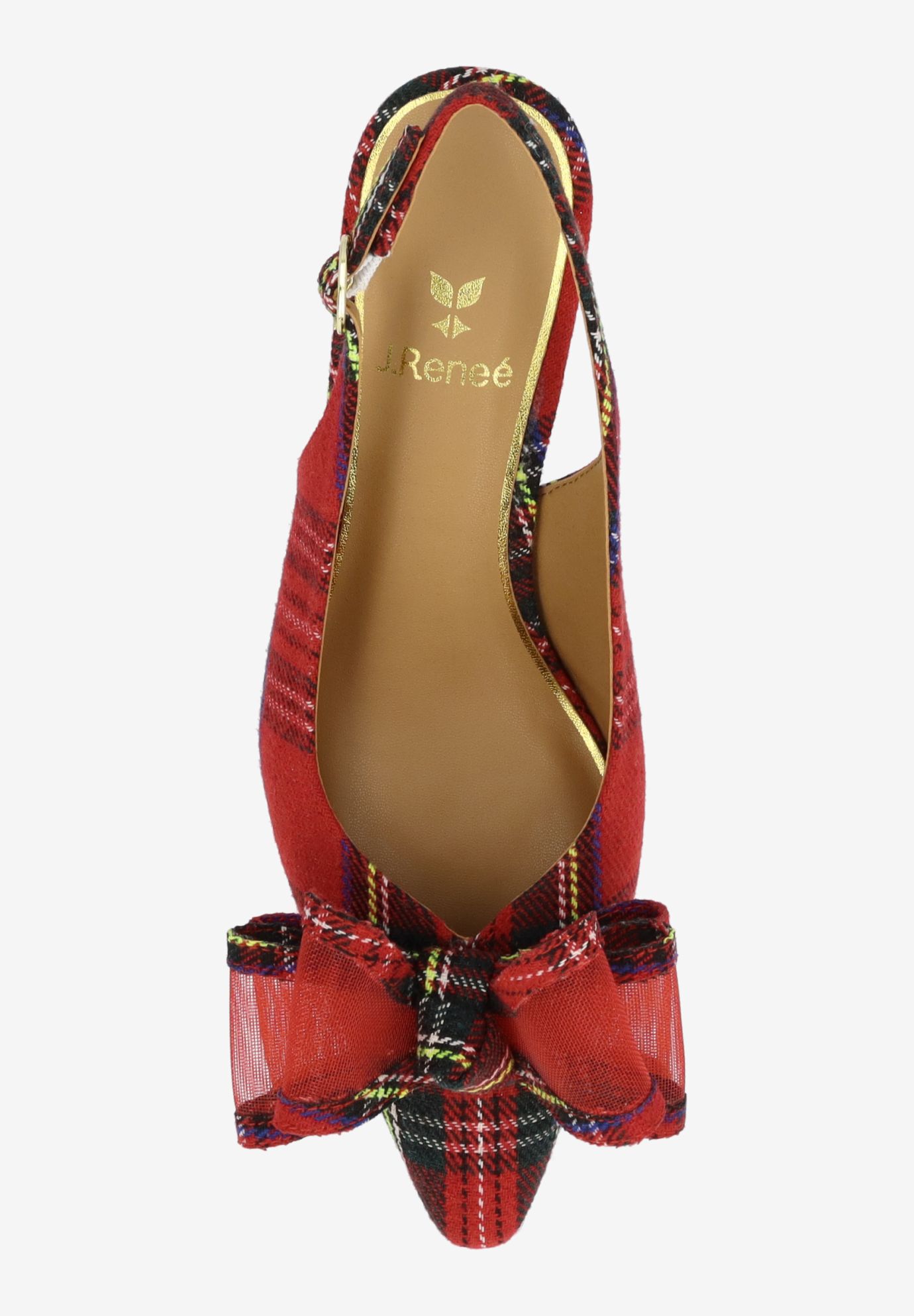 Kalindra Slingback Pump, RED, alternate image number 1