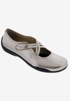 Cozy Cross-Strap Flat