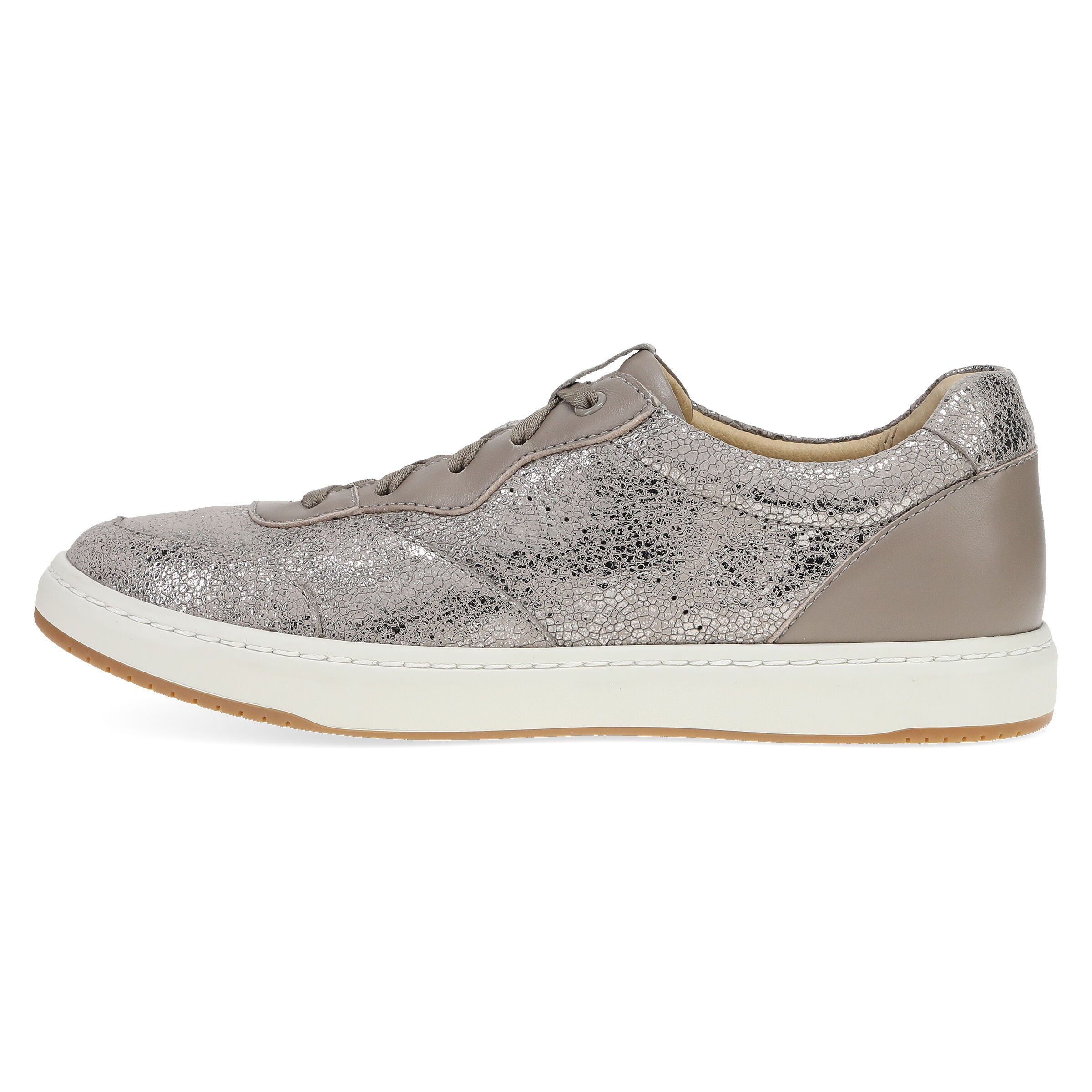 Josey Laceup Sneaker, TAUPE, alternate image number 6