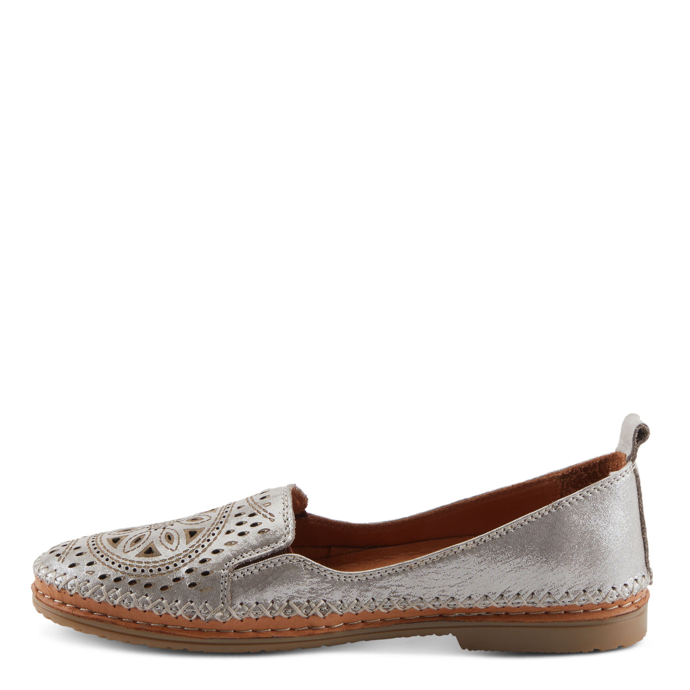 Ingrid Slip-On, SILVER, alternate image number 2