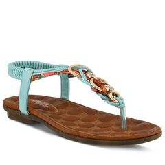 Gadelina T-Strap Thong Sandal
