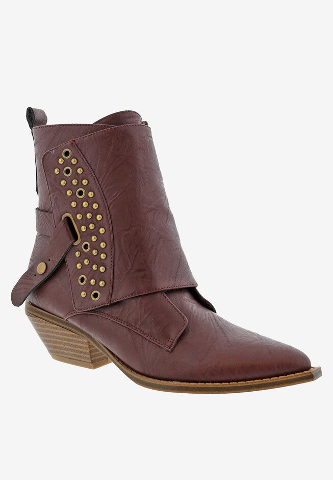 Shindig Western Bootie, WINE, hi-res image number 0