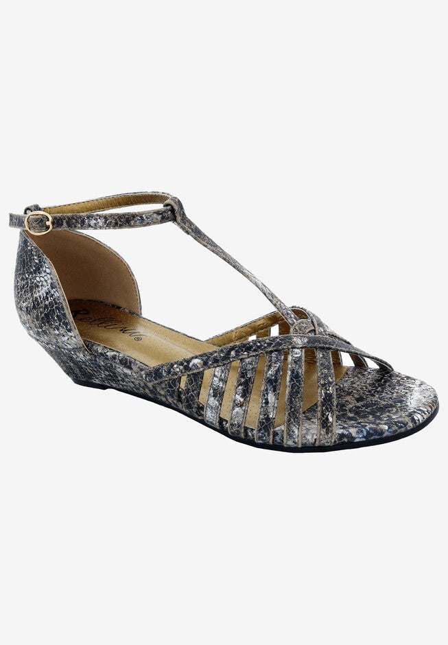 Lux Wedge Sandal, SNAKE, hi-res image number 0