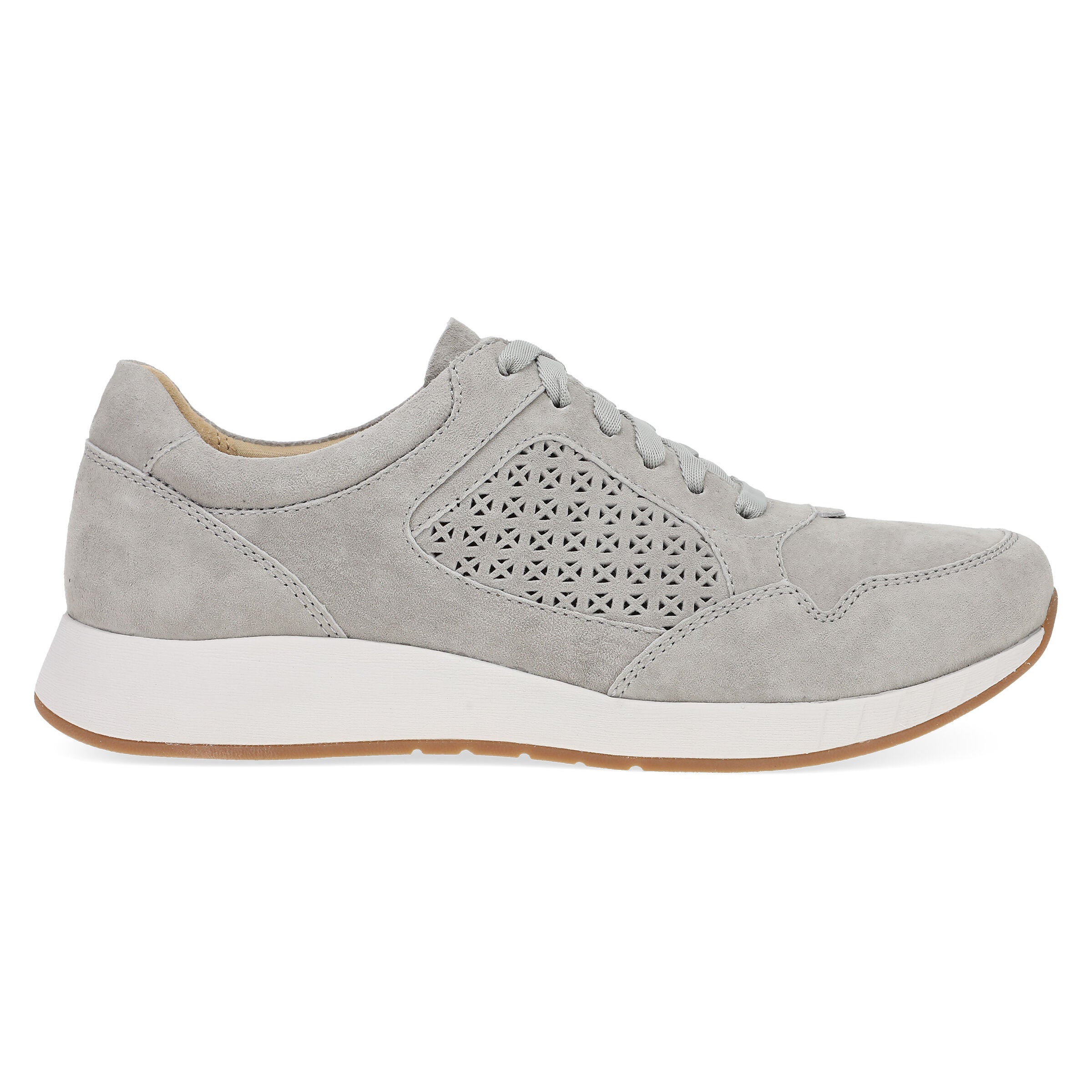 Catie Laceup Sneaker, GREY, alternate image number 4