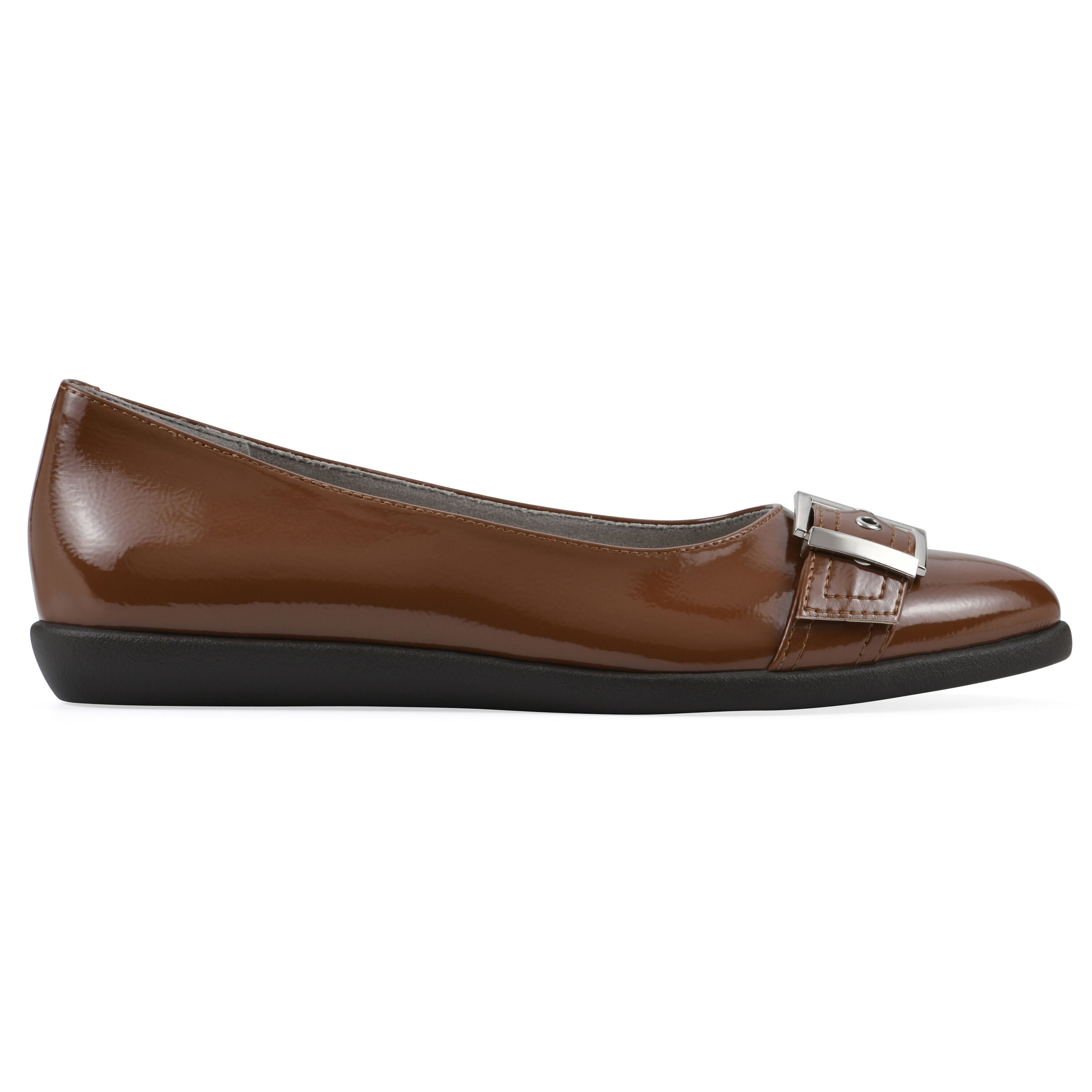 Miliani Ballet Flat, TAN PATENT, alternate image number 2