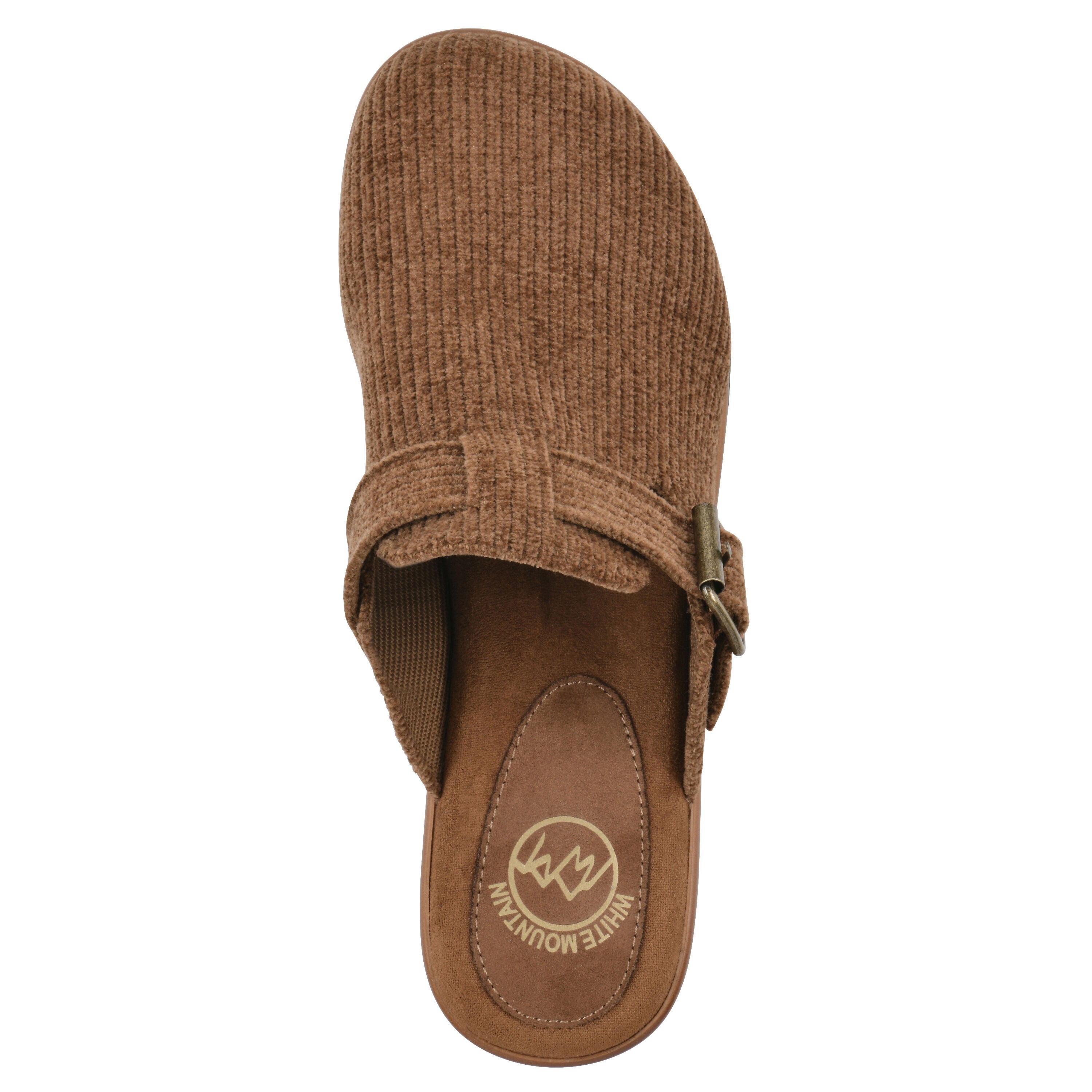 Vias Slip-on Clog, PECAN FABRIC, alternate image number 4
