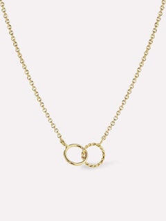 Sam Interlocking Circles Necklace