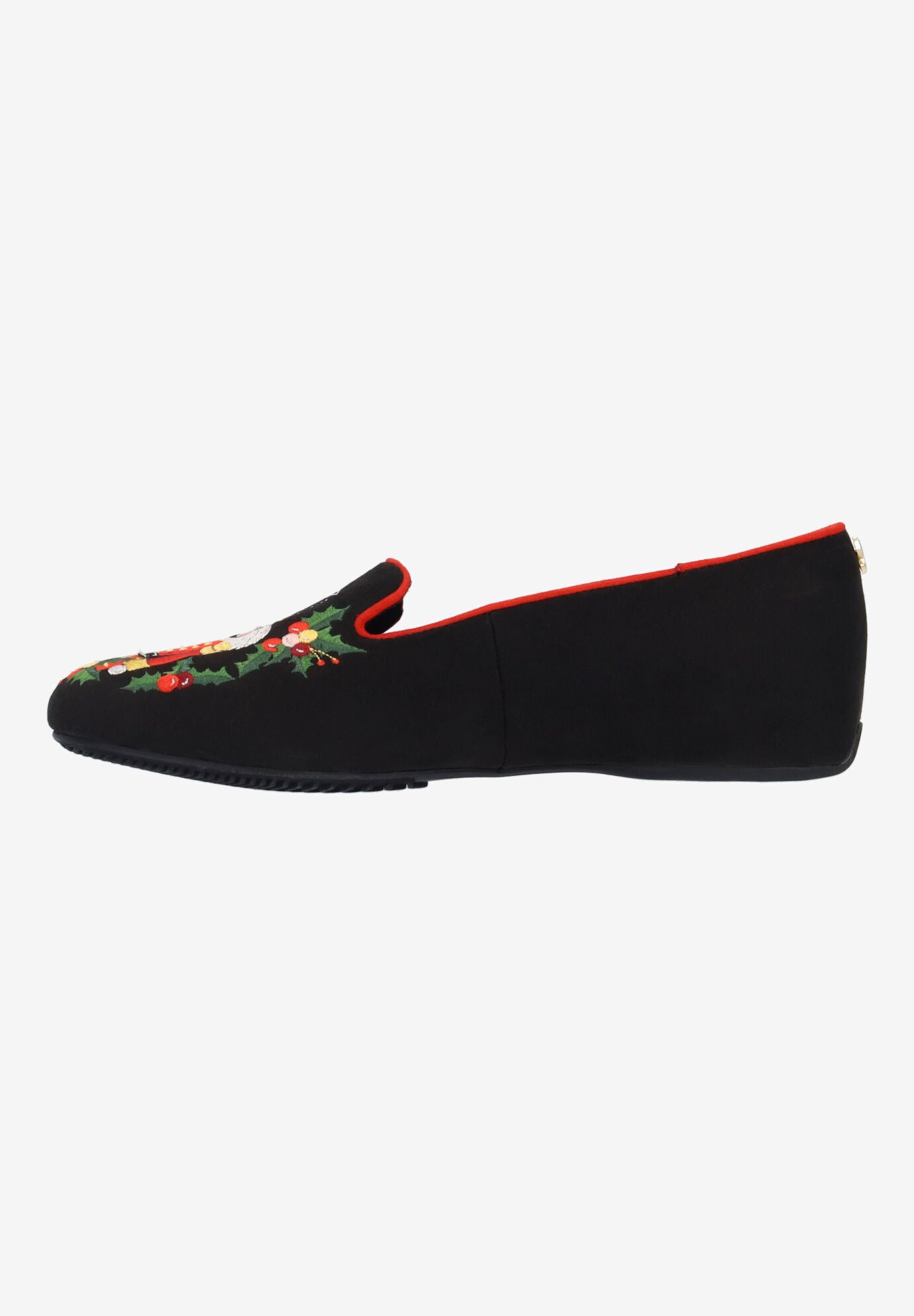 Nussknacker Slip On Flat, BLACK, alternate image number 4