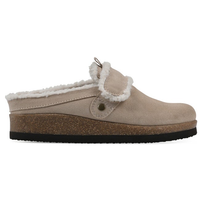 Baylen Footbeds Clog, SANDAL WOOD SUEDE, alternate image number 2