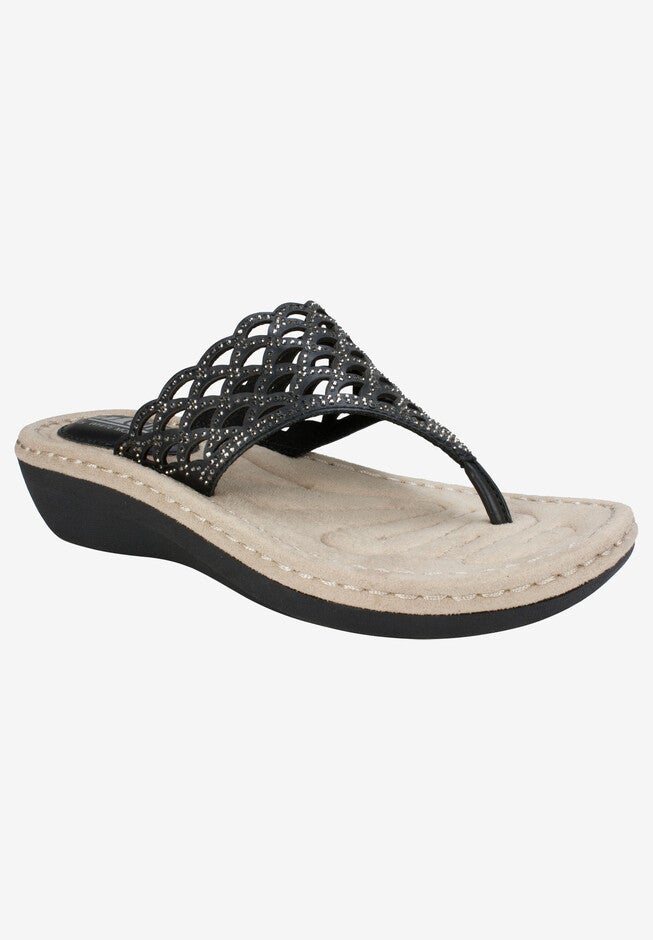 Cameo Sandal , WHITE SMOOTH, hi-res image number 0