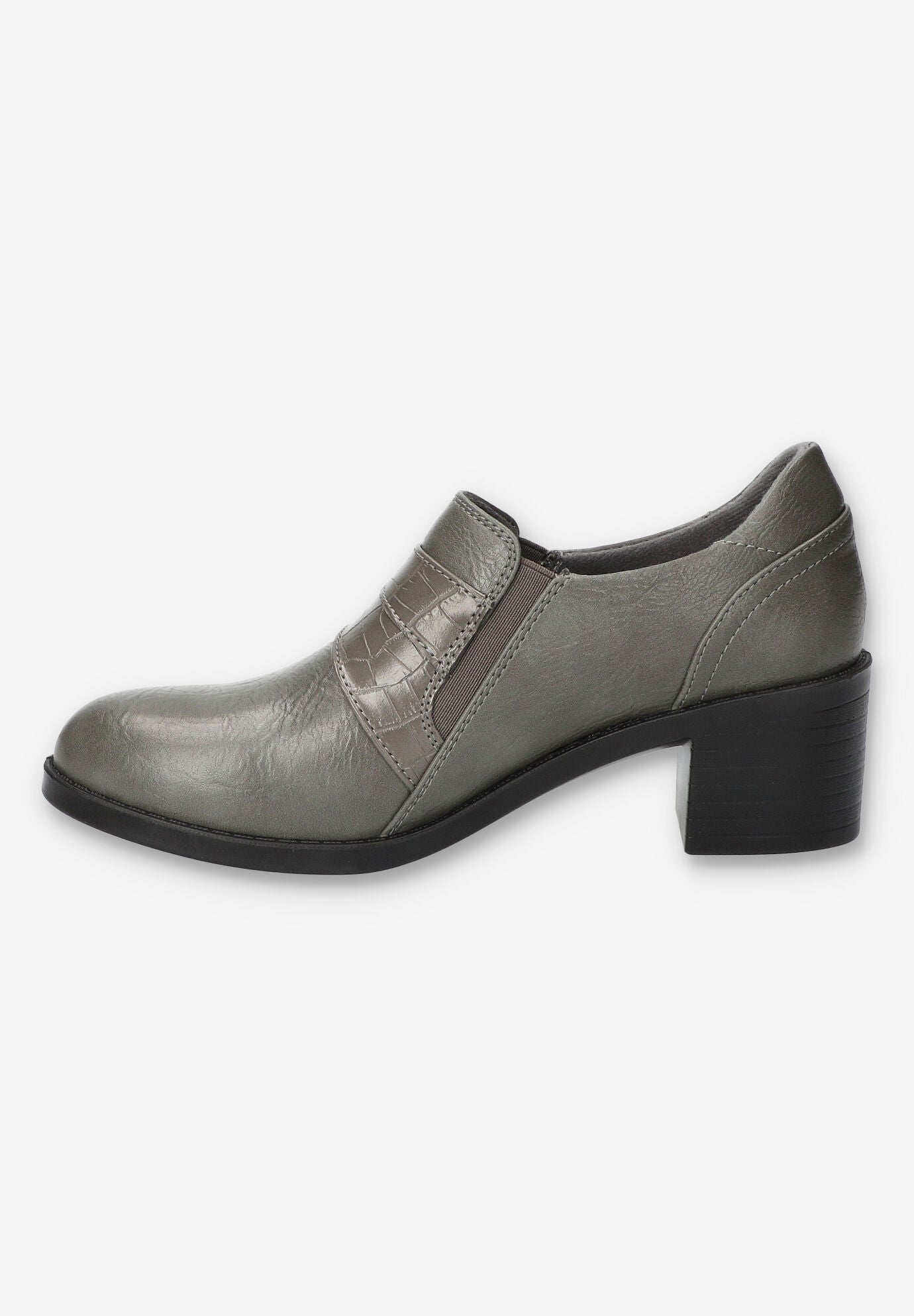 Lavelle Comfort Shootie, GREY CROCO, alternate image number 4
