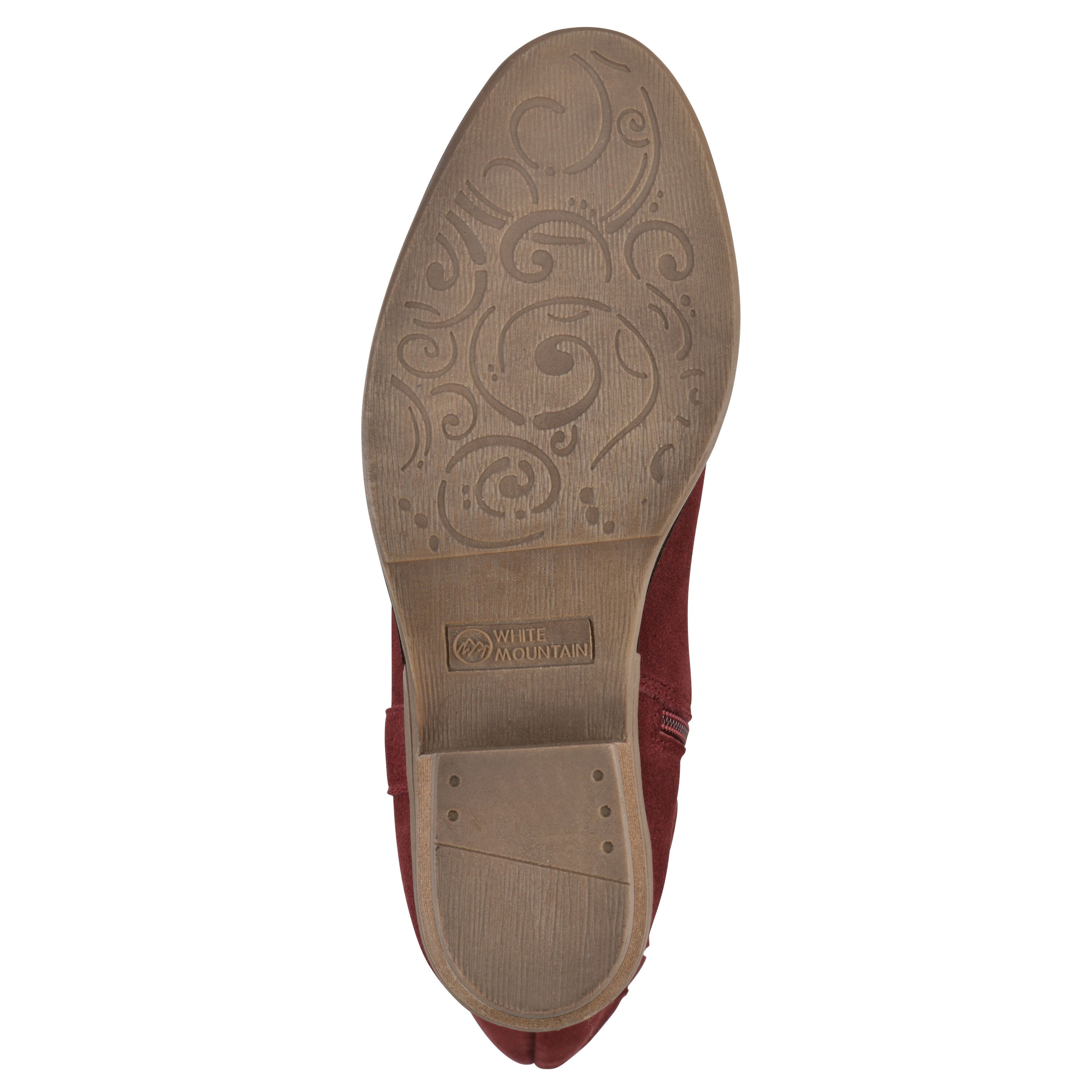 Altitude Wide Calf Tall Shaft Boot, BURGUNDY SUEDE, alternate image number 5