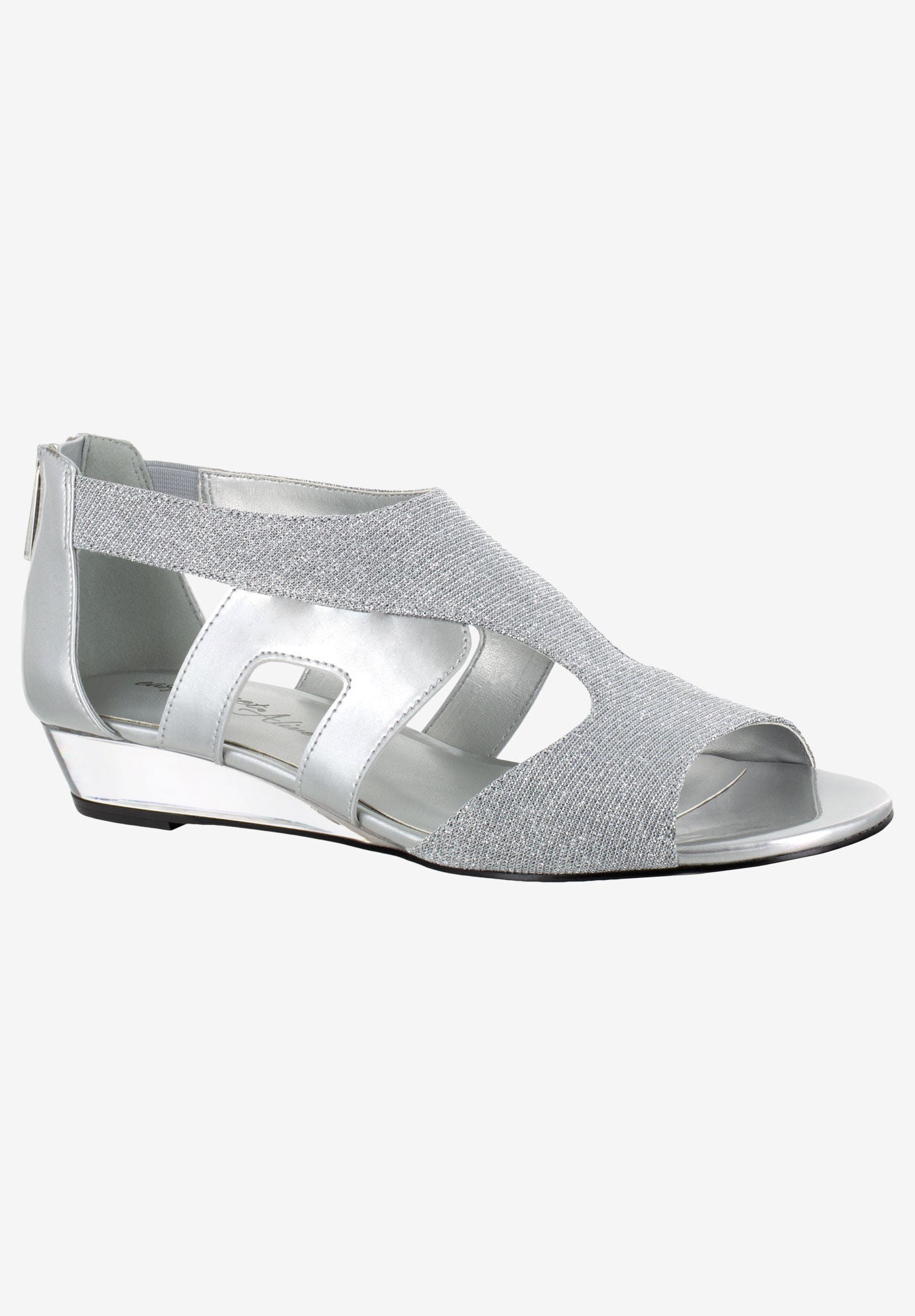 woman within wide sandals