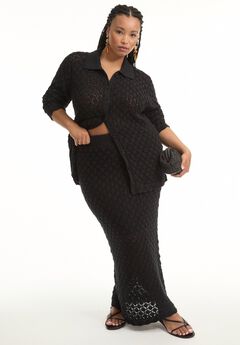 Crochet Column Skirt