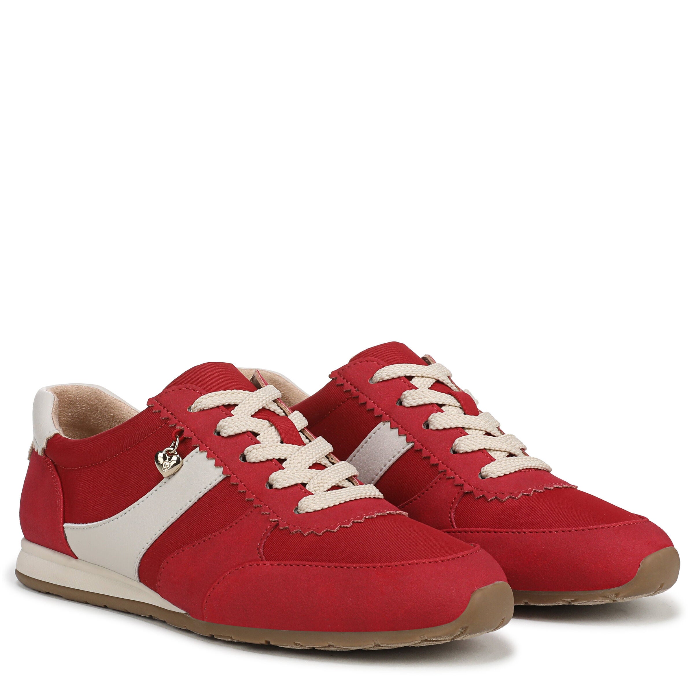 Fearless Lace Up Sneaker, FIRE RED, alternate image number 2