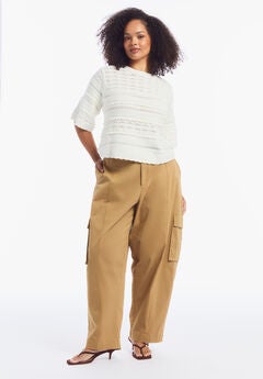 Ruffle Sleeve Sweater