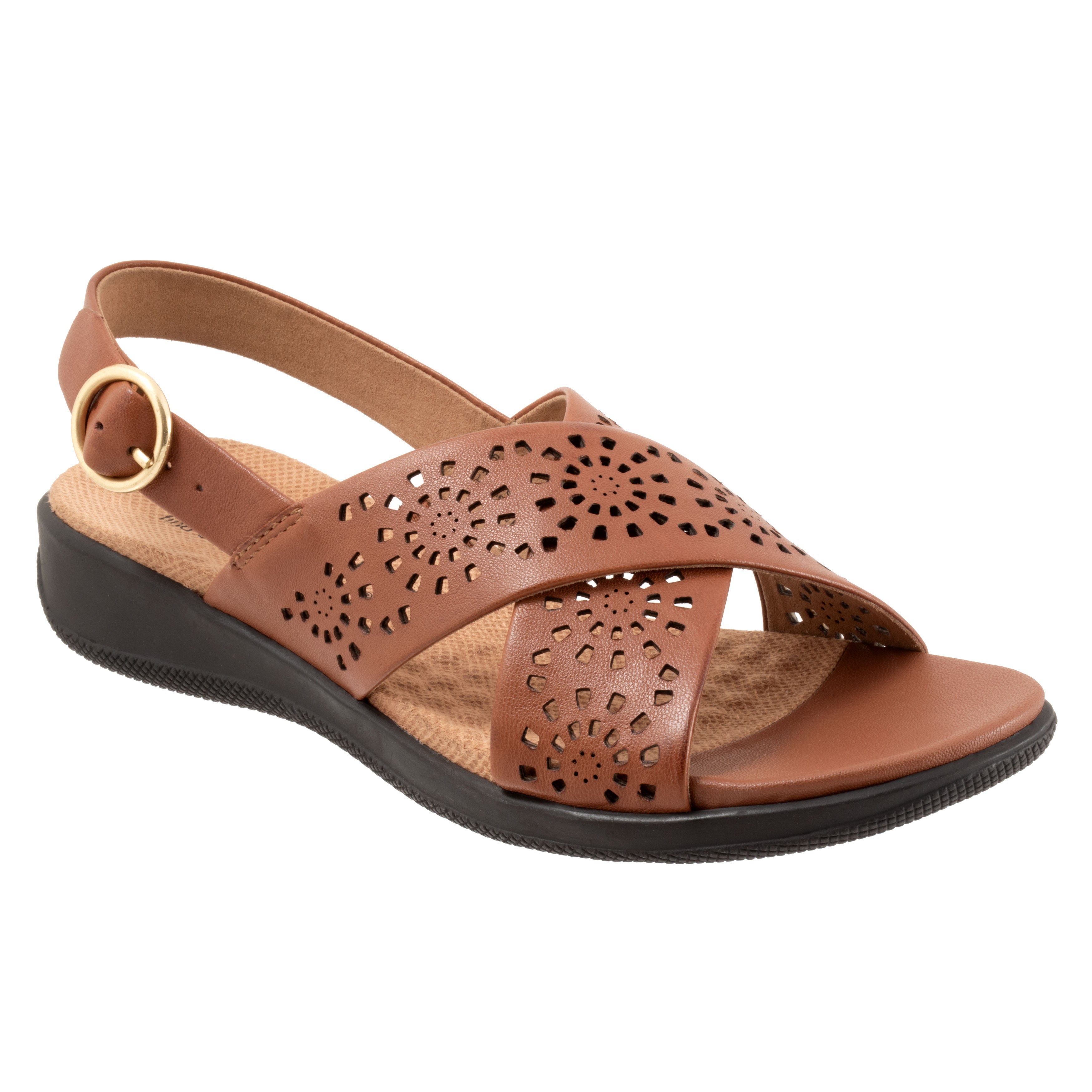 Tillman Sling Perf Sandal, LUGGAGE, hi-res image number 0