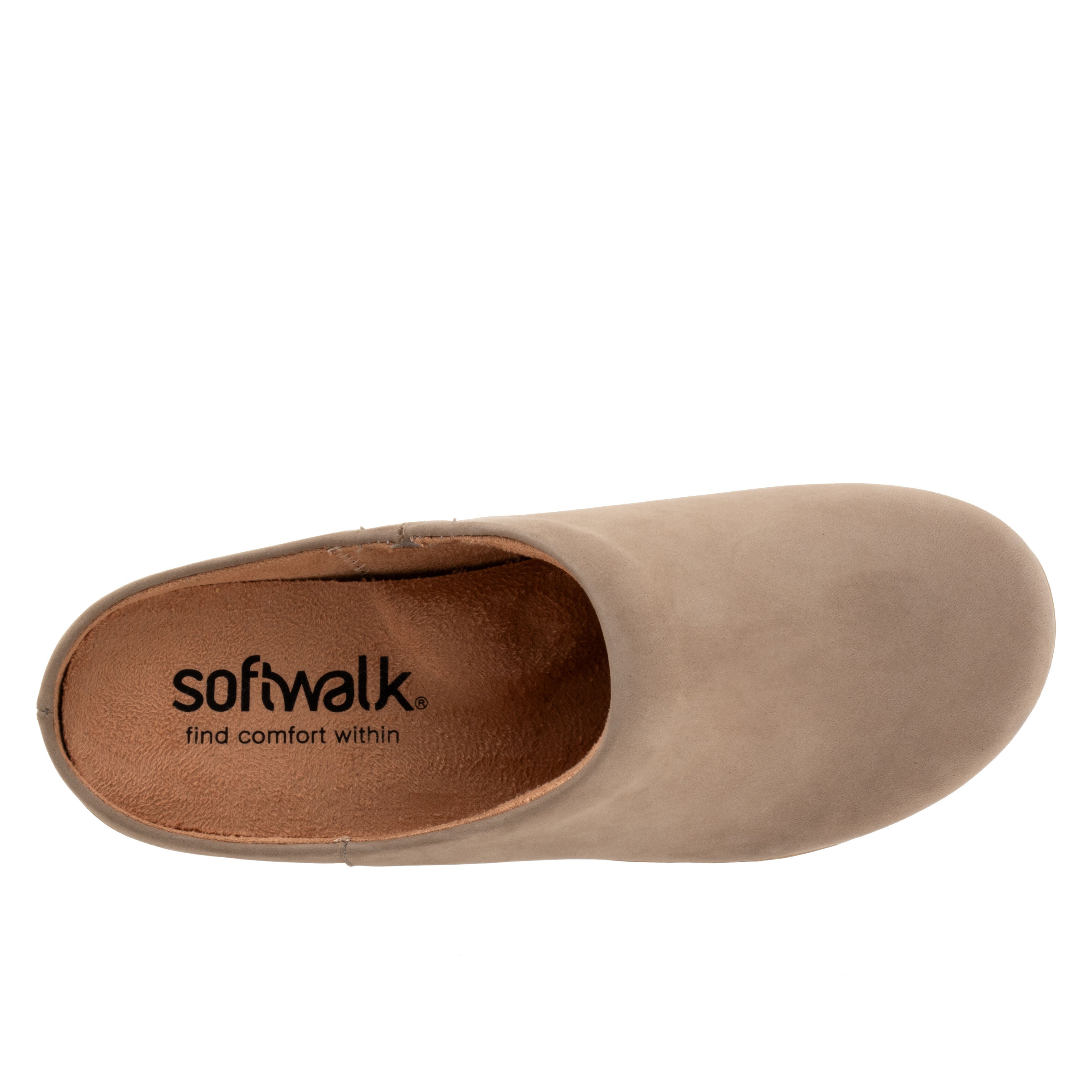 Arvada Clog, TAUPE NUBUCK, alternate image number 3