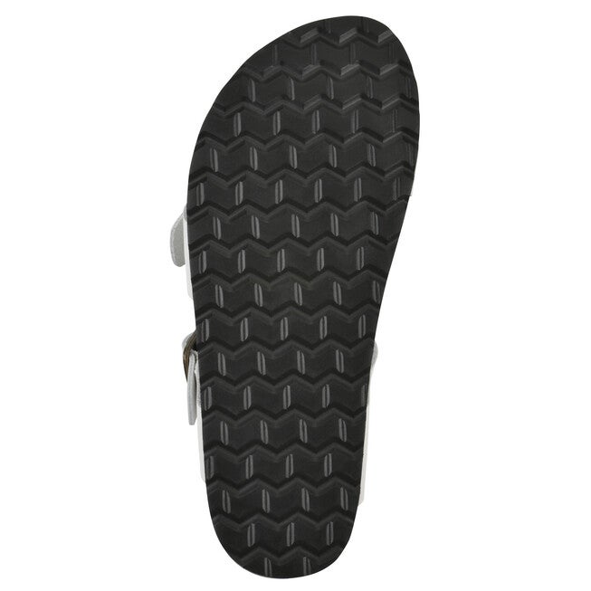 Grams Footbeds Sandal, WHITE LEATHER, alternate image number 5