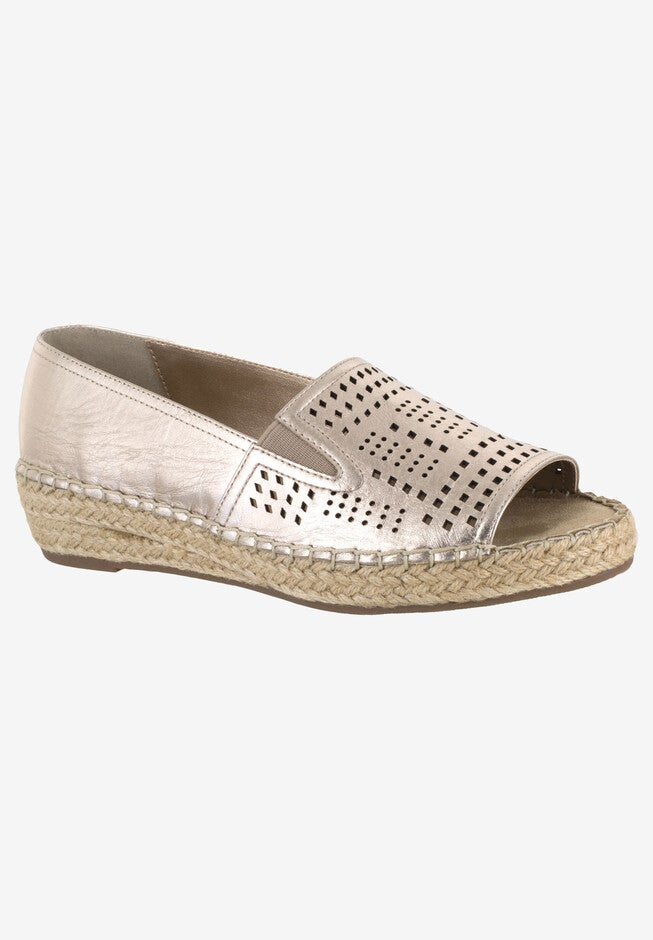 Cora Espadrille , CHAMPAGNE LEATHER, hi-res image number null