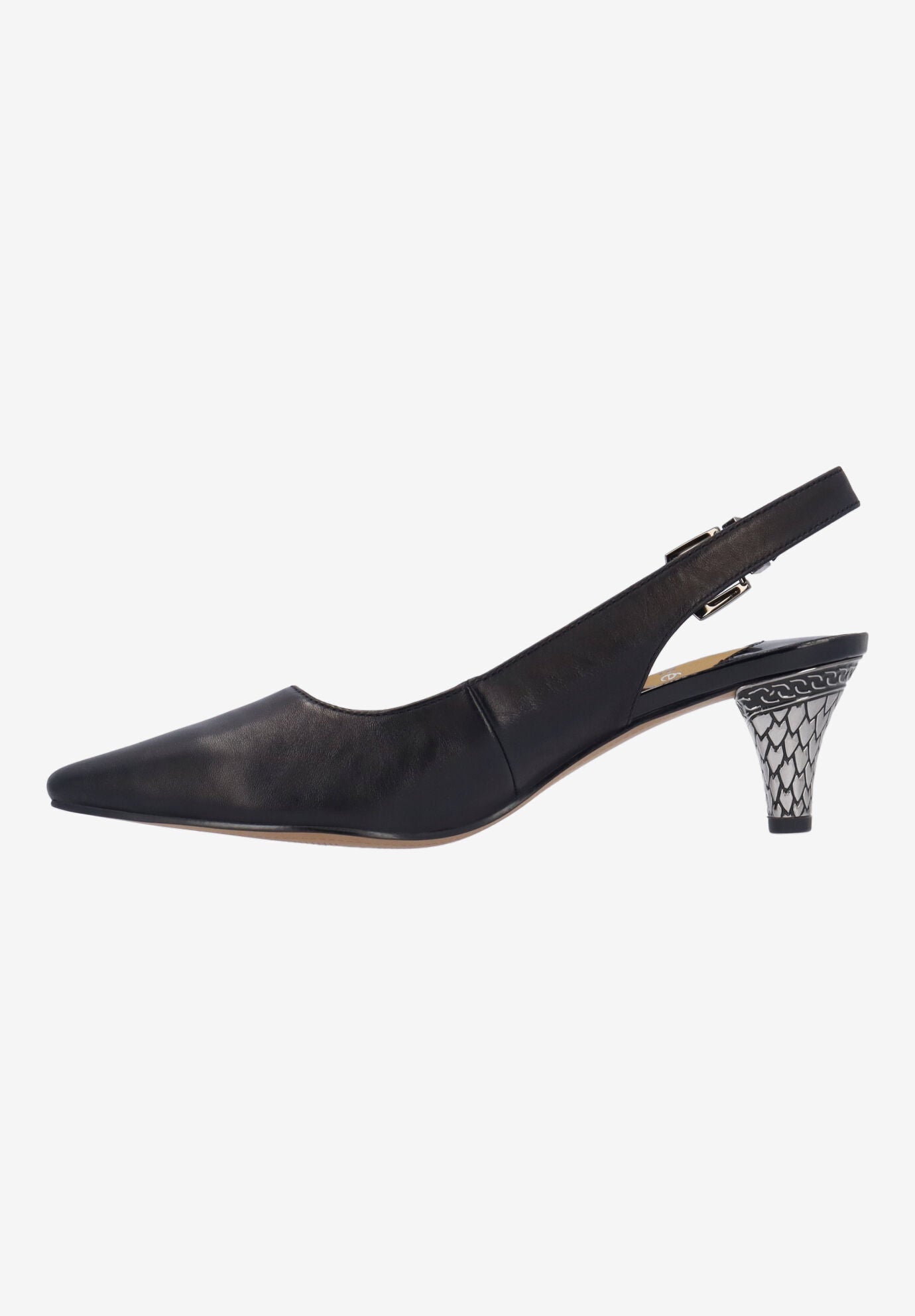 Mayetta Slingback Pump, BLACK, alternate image number 4