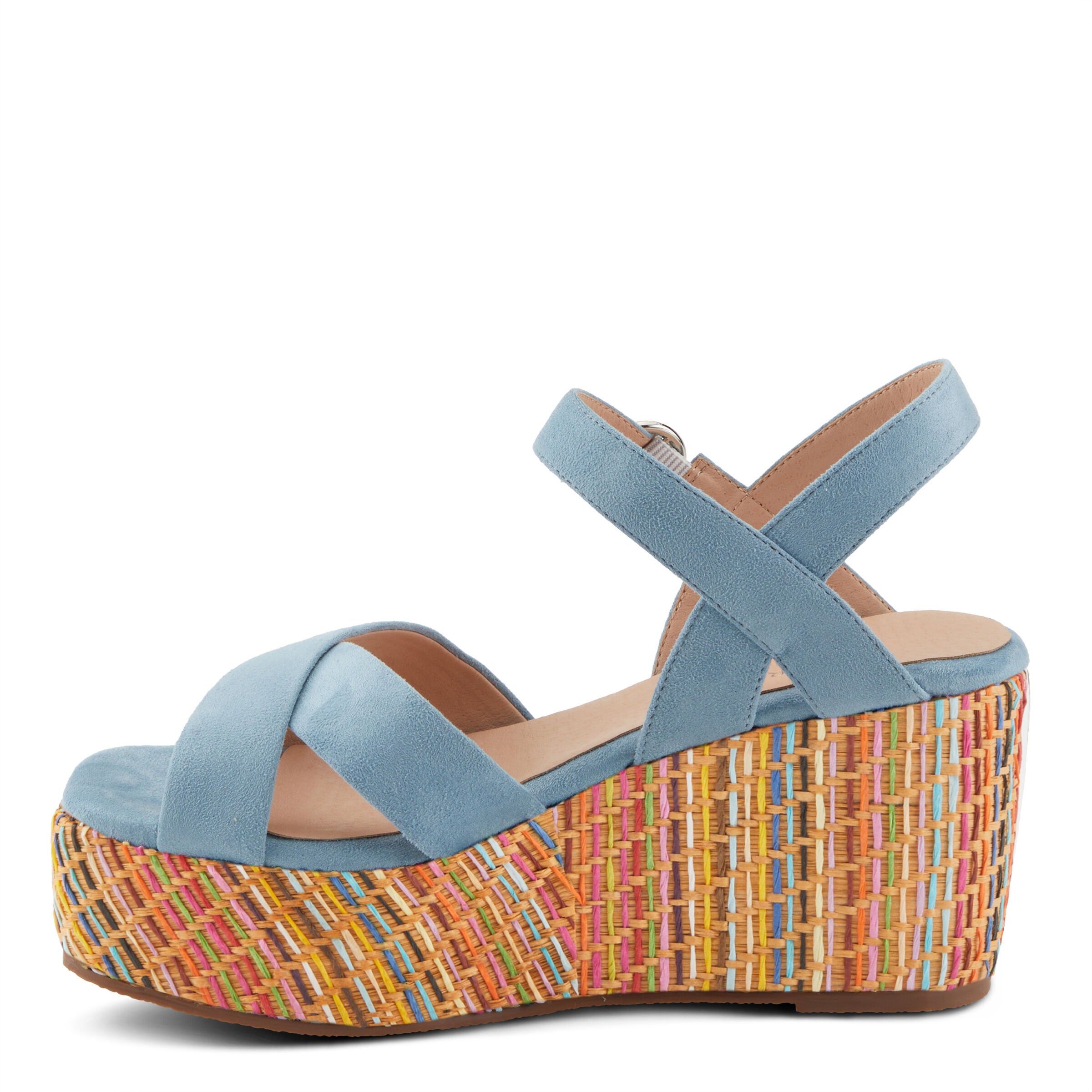Rainbowfun Sandal, BLUE, alternate image number 2