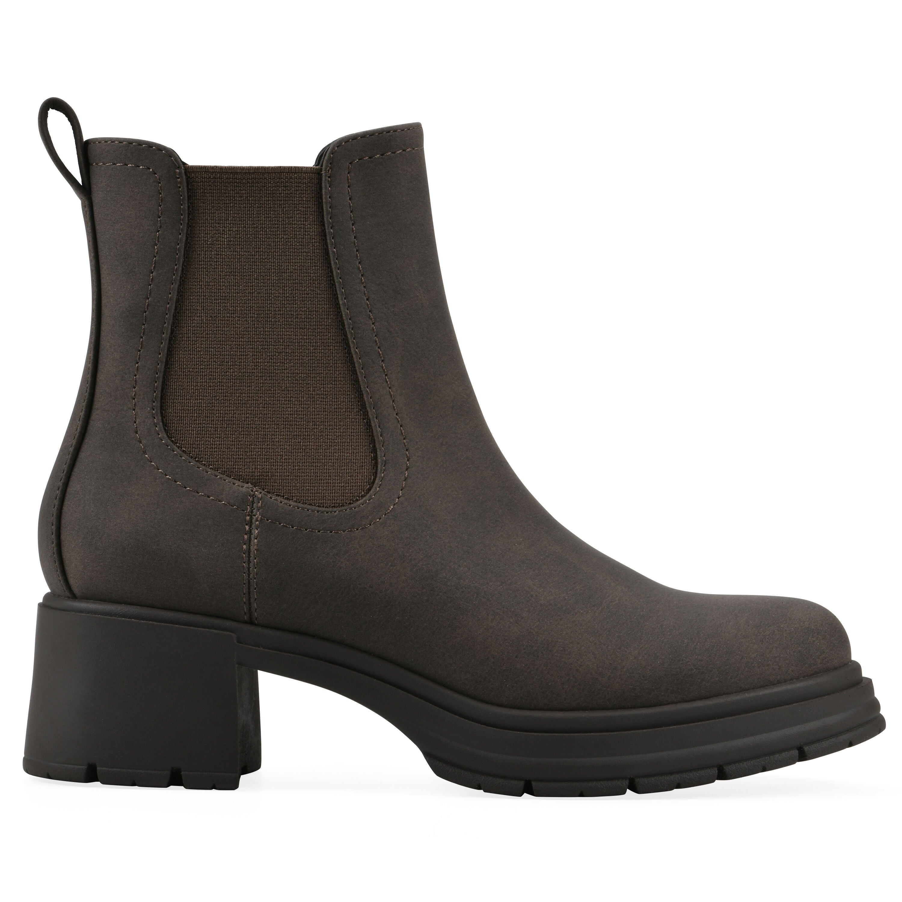 Mingo Chelsea Boot, DARK BROWN NUBUCK, alternate image number 2