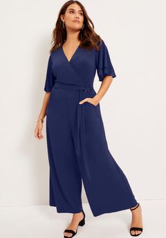 Plus Size Soft Jumpsuits