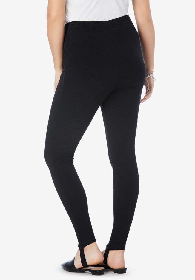 Essential Stretch Stirrup Legging, , on-hover image number 1